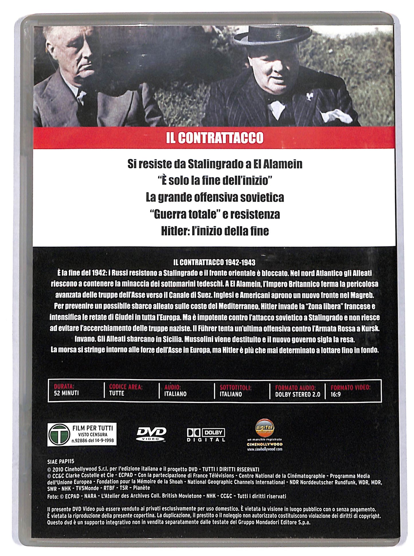 EBOND Il contrattacco - Apocalypse la seconda guerra mondiale DVD DB644467