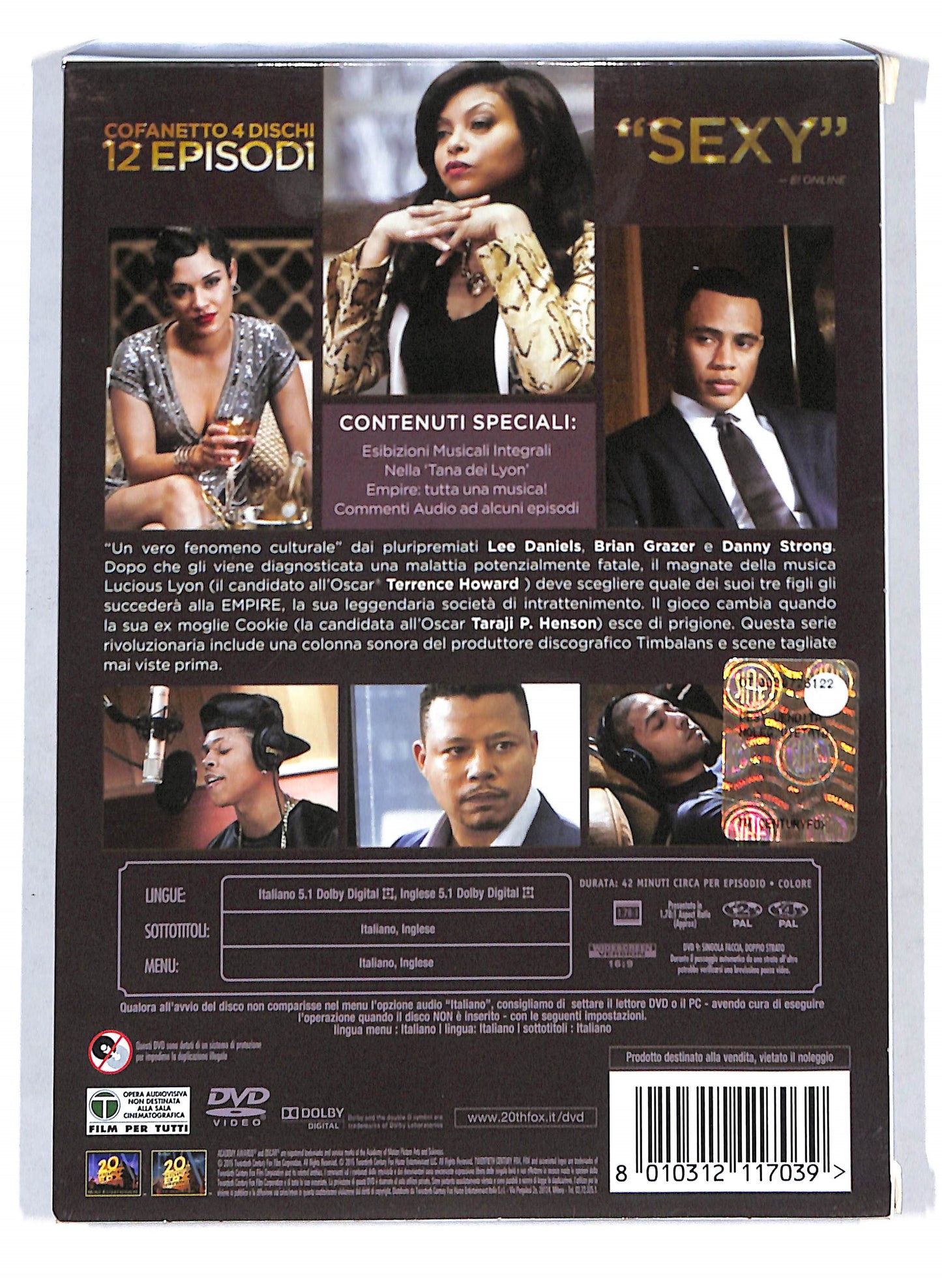 EBOND Empire. Stagione 1 (4 DVD) DVD DB644806