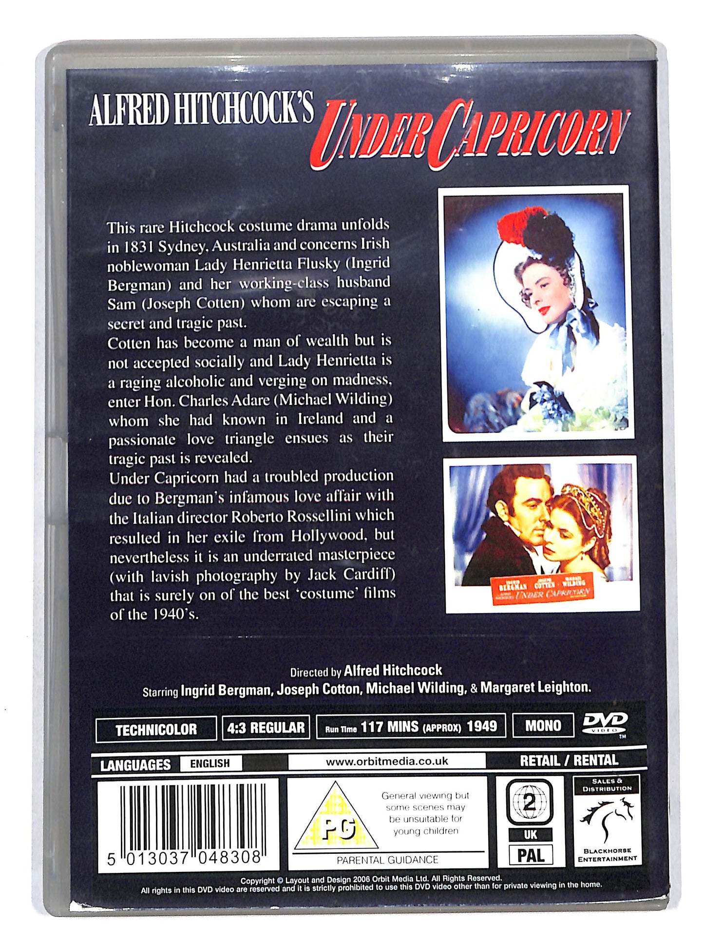 EBOND Alfred Hitchcock's - Under Capricorn - Versione UK DVD DB644844