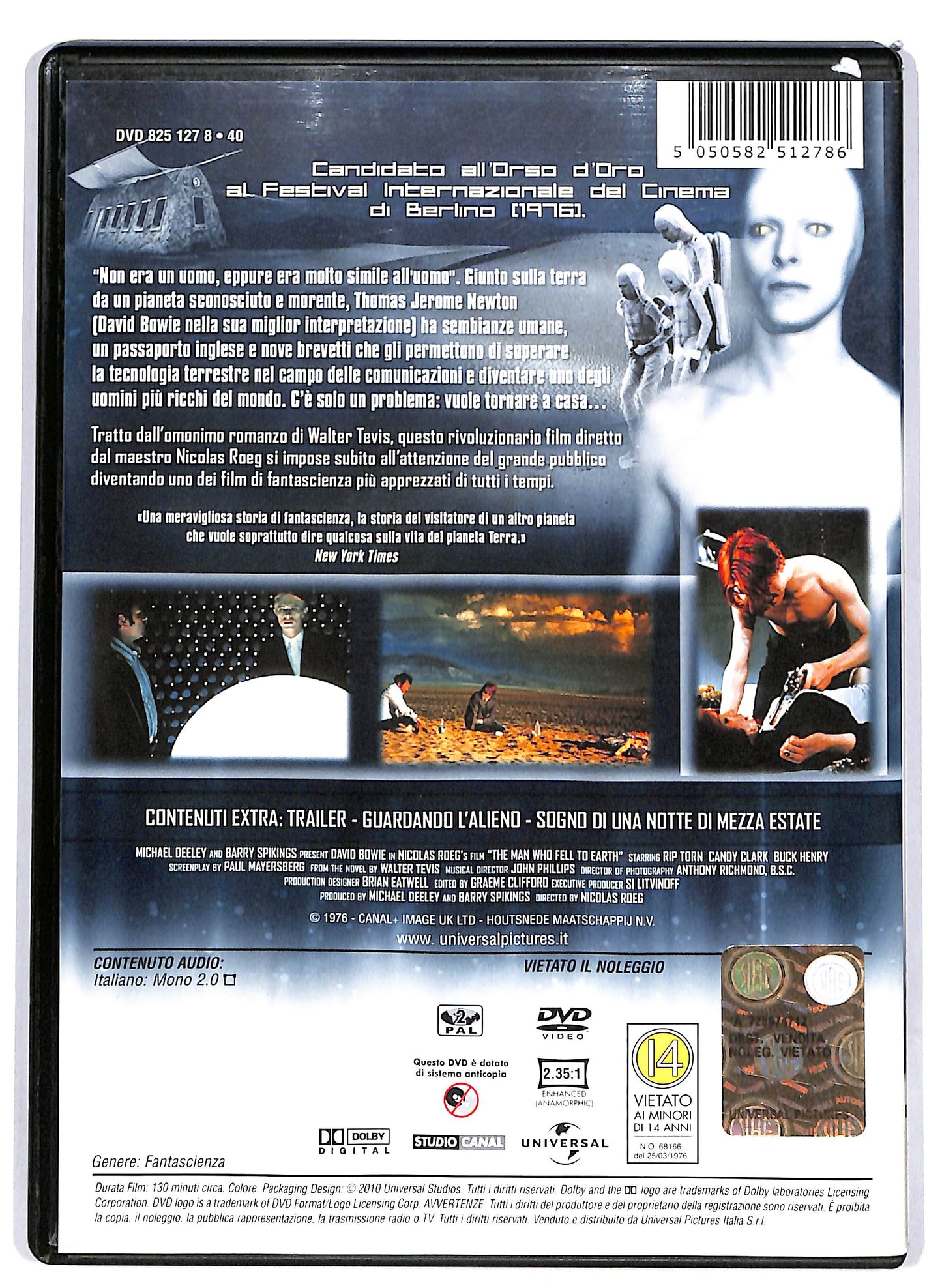 EBOND L'uomo che cadde sulla Terra DVD DB645051