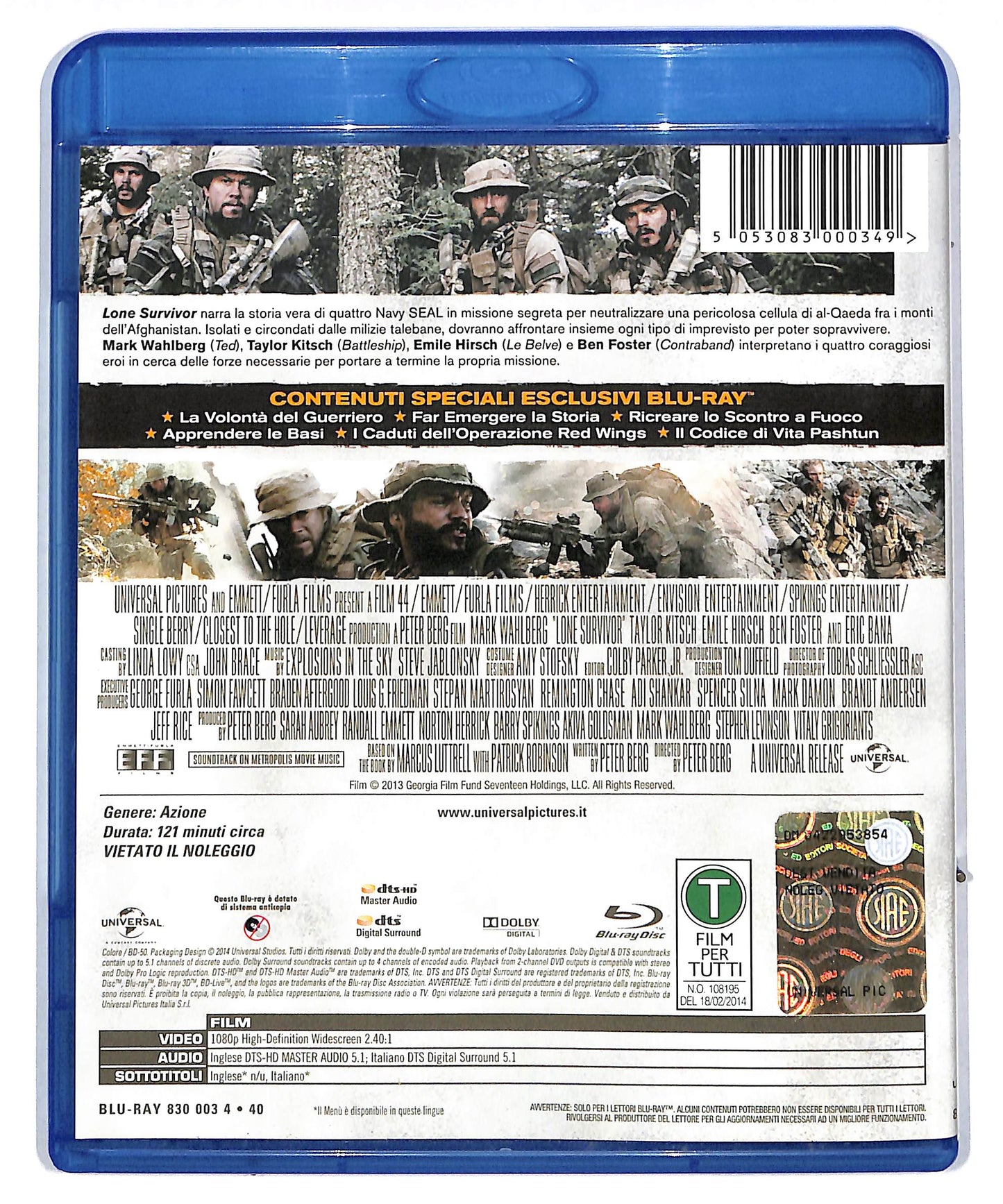 EBOND Lone Survivor BLURAY DB645159