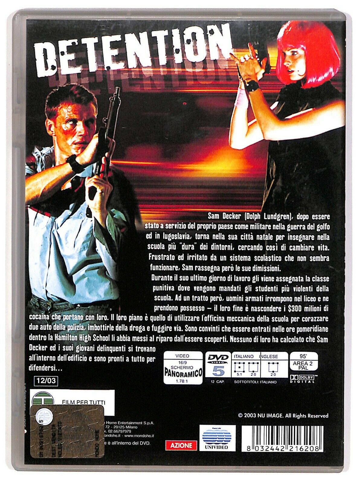 EBOND Detention Con Dolph Lundgren DVD DB645326