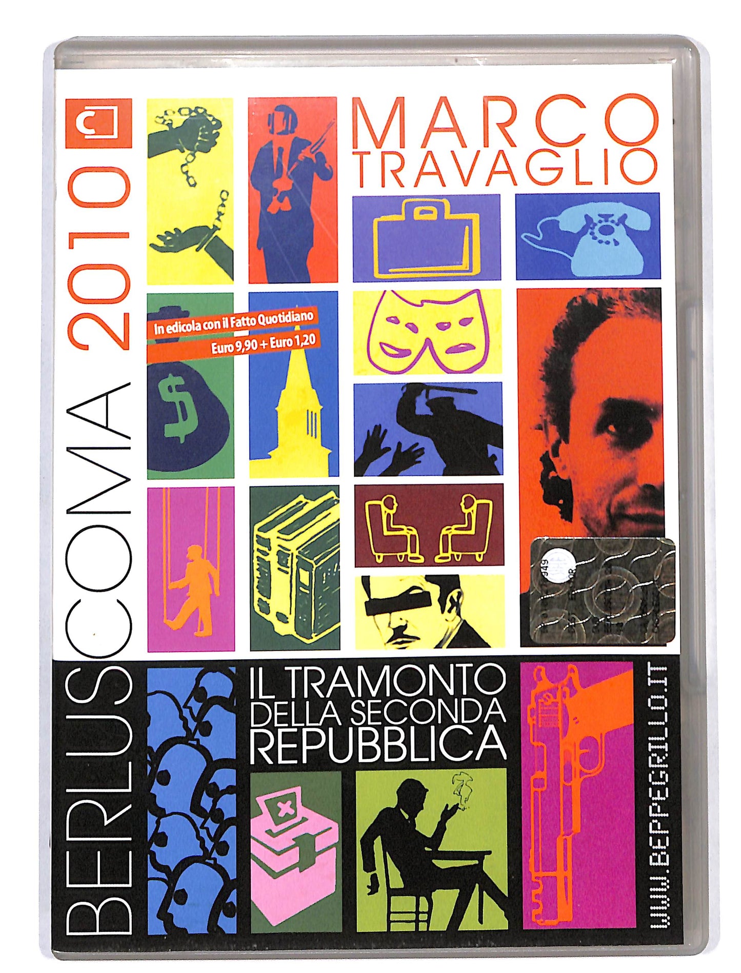 EBOND Marco Travaglio Berluscoma 2010 DVD DB645413