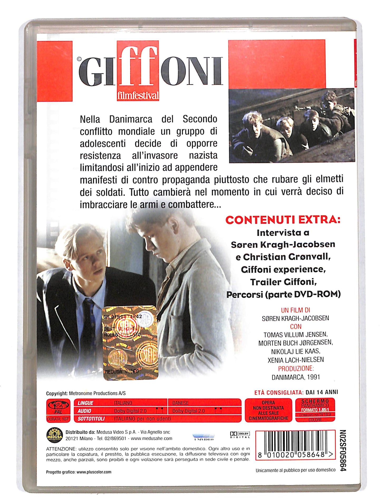 EBOND Giffoni film Festival - I Ragzzi di St.Petri DVD DB645444