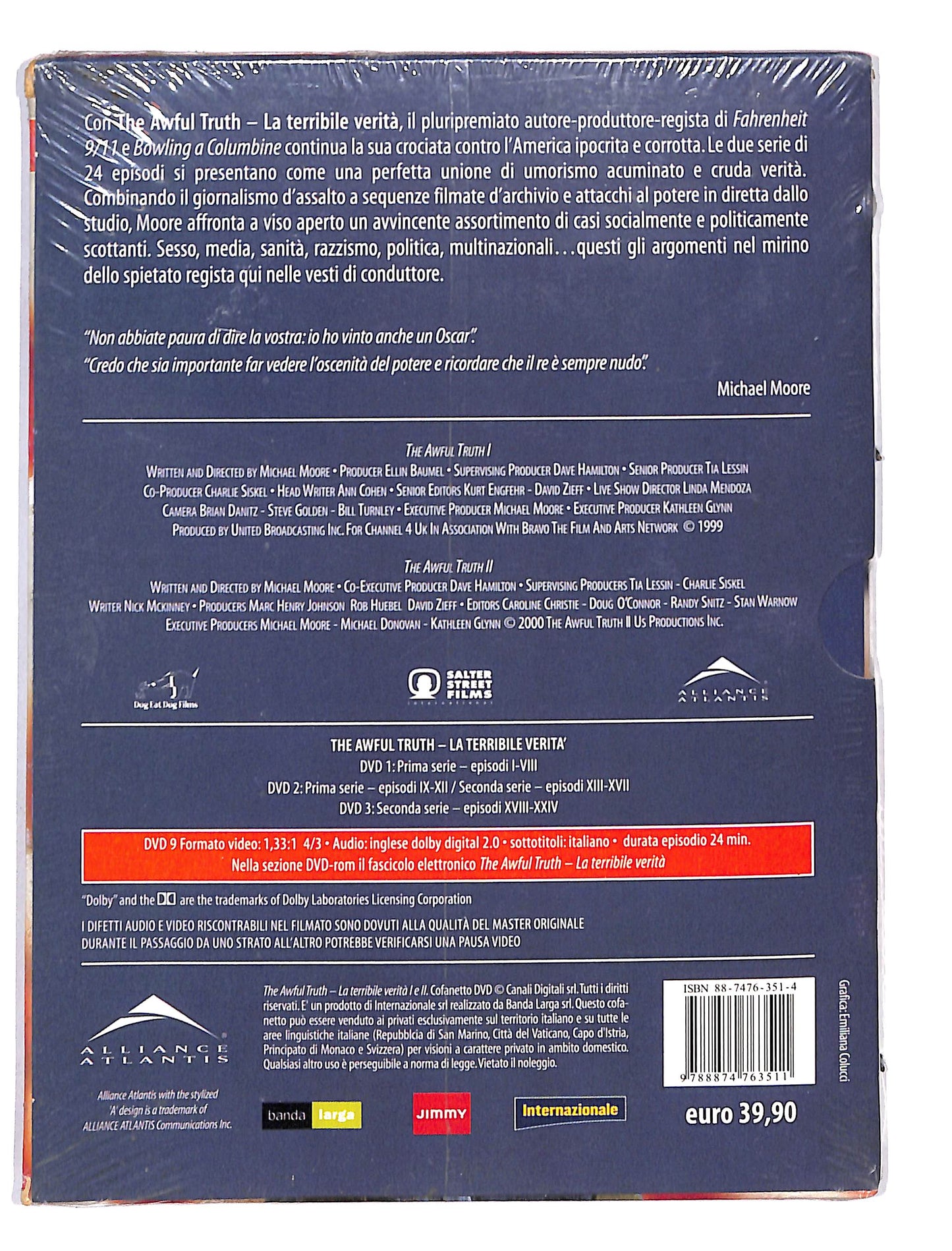 EBOND La Terribile Verita' - The Awful Truth 3 dvd DVD DB645621