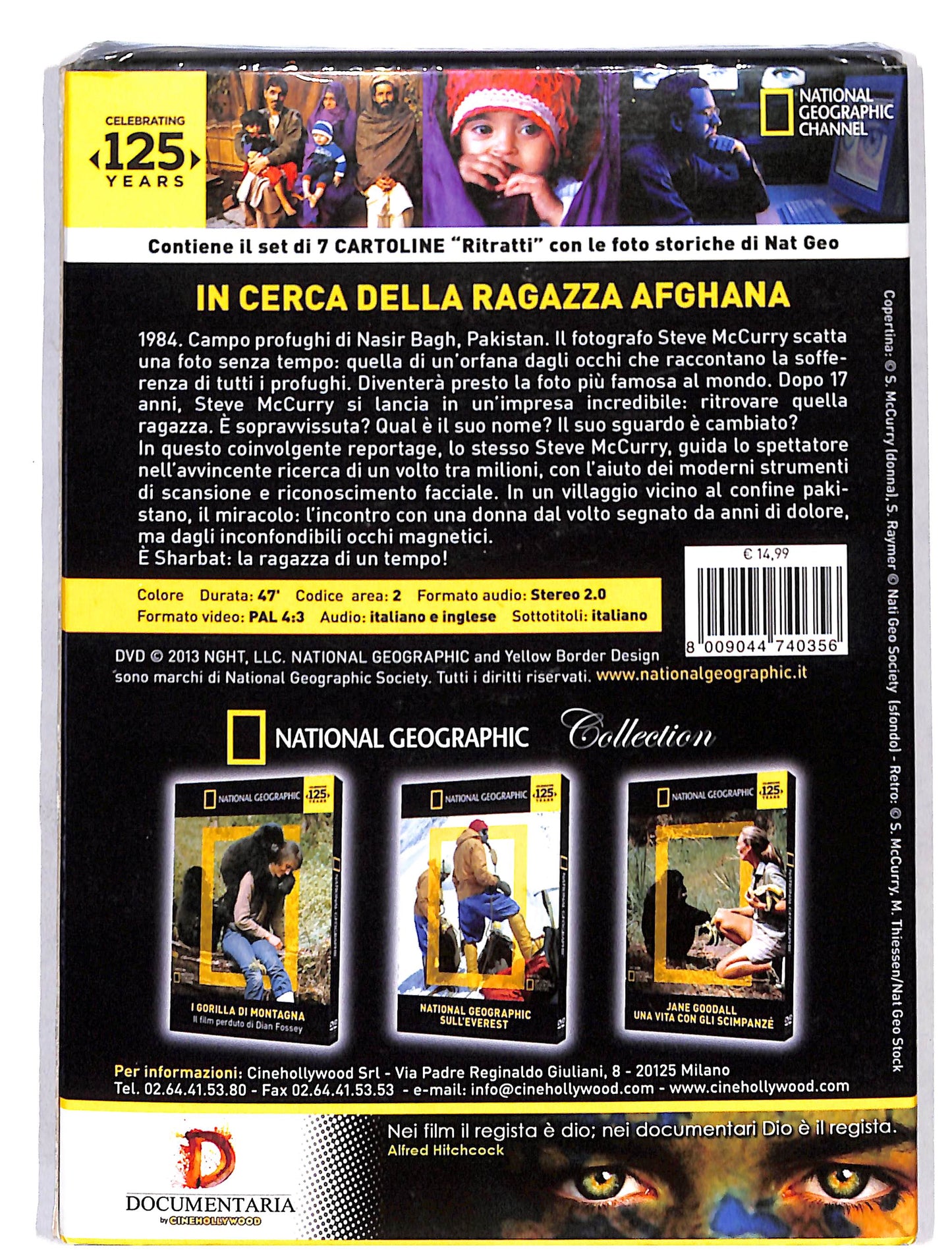 EBOND National Geographic - In cerca della ragazza Afghana DVD DB645638