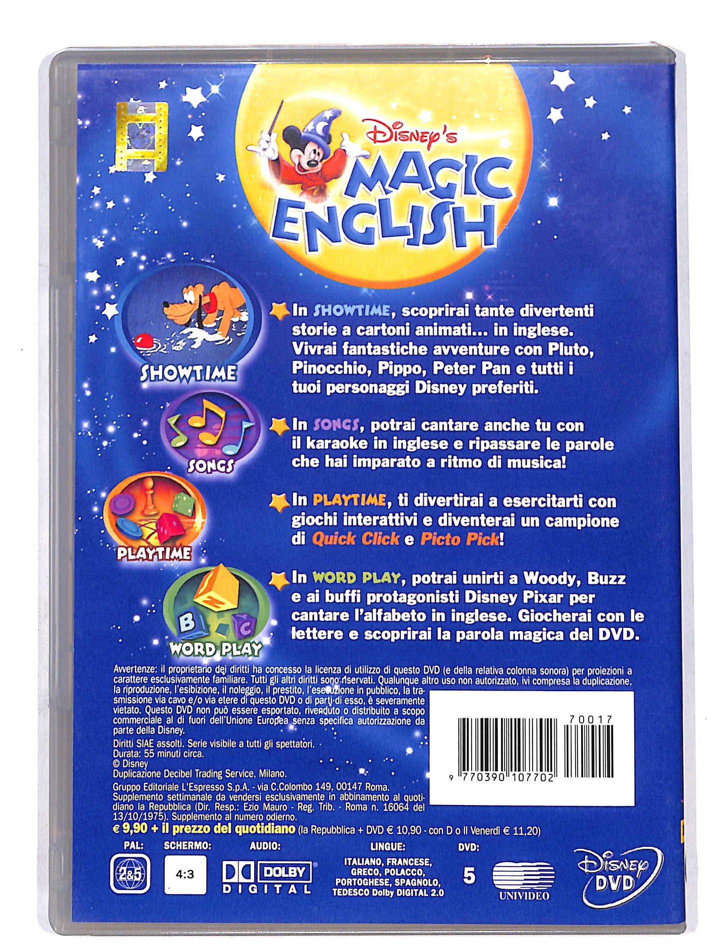 EBOND Magic English vol 17 - The Sea EDITORIALE DVD DB645654