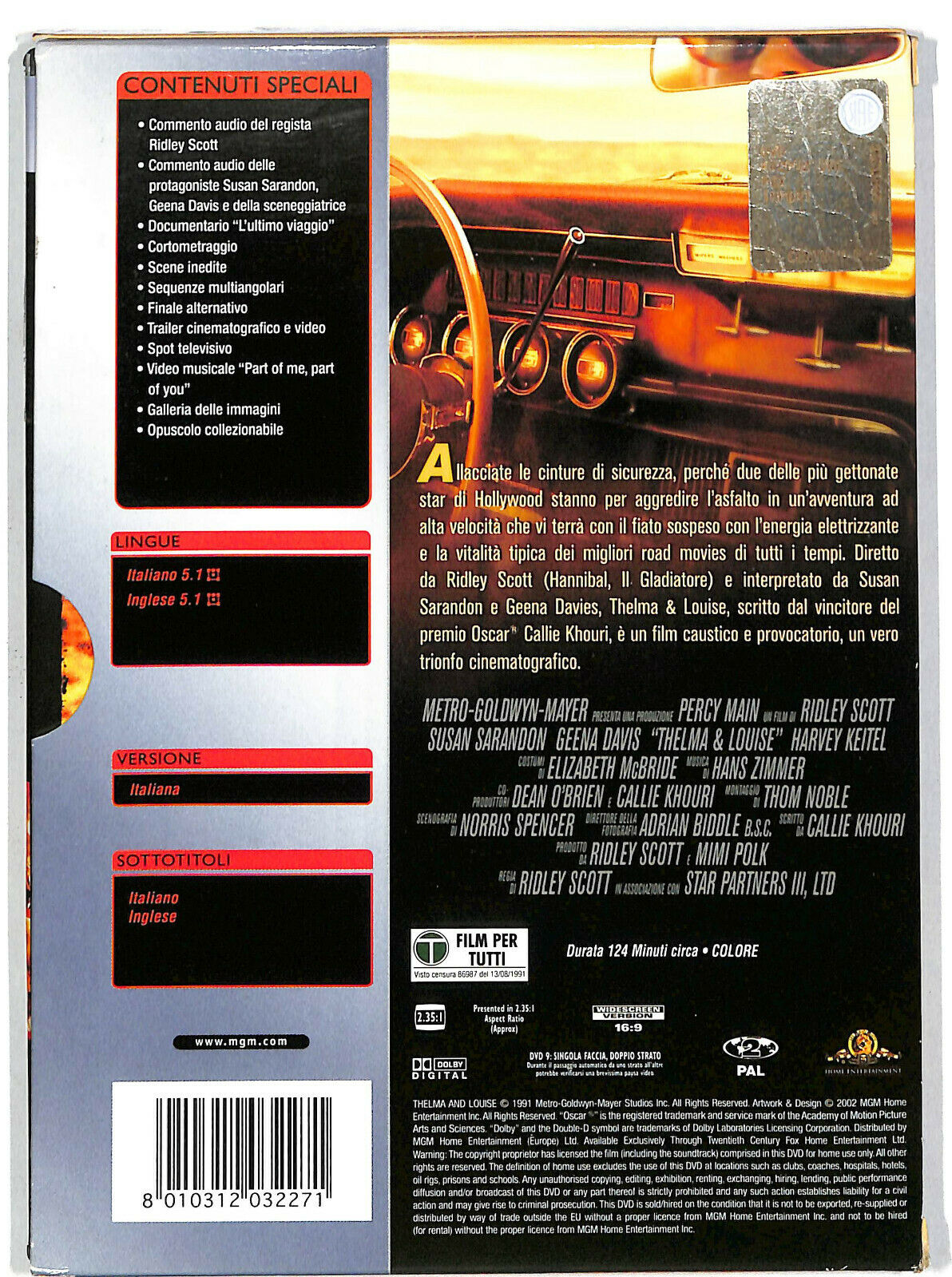 EBOND Thelma e Louise (edizione Speciale) DVD DB646209