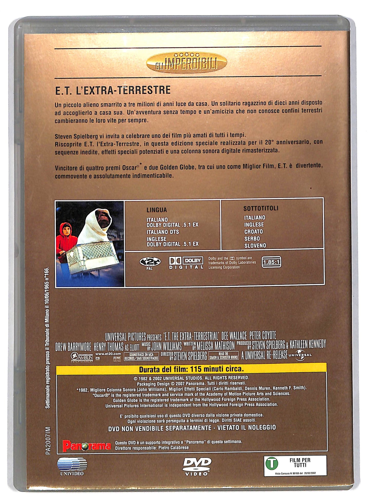 EBOND E.T. l'extra-terrestre DVD DB646227