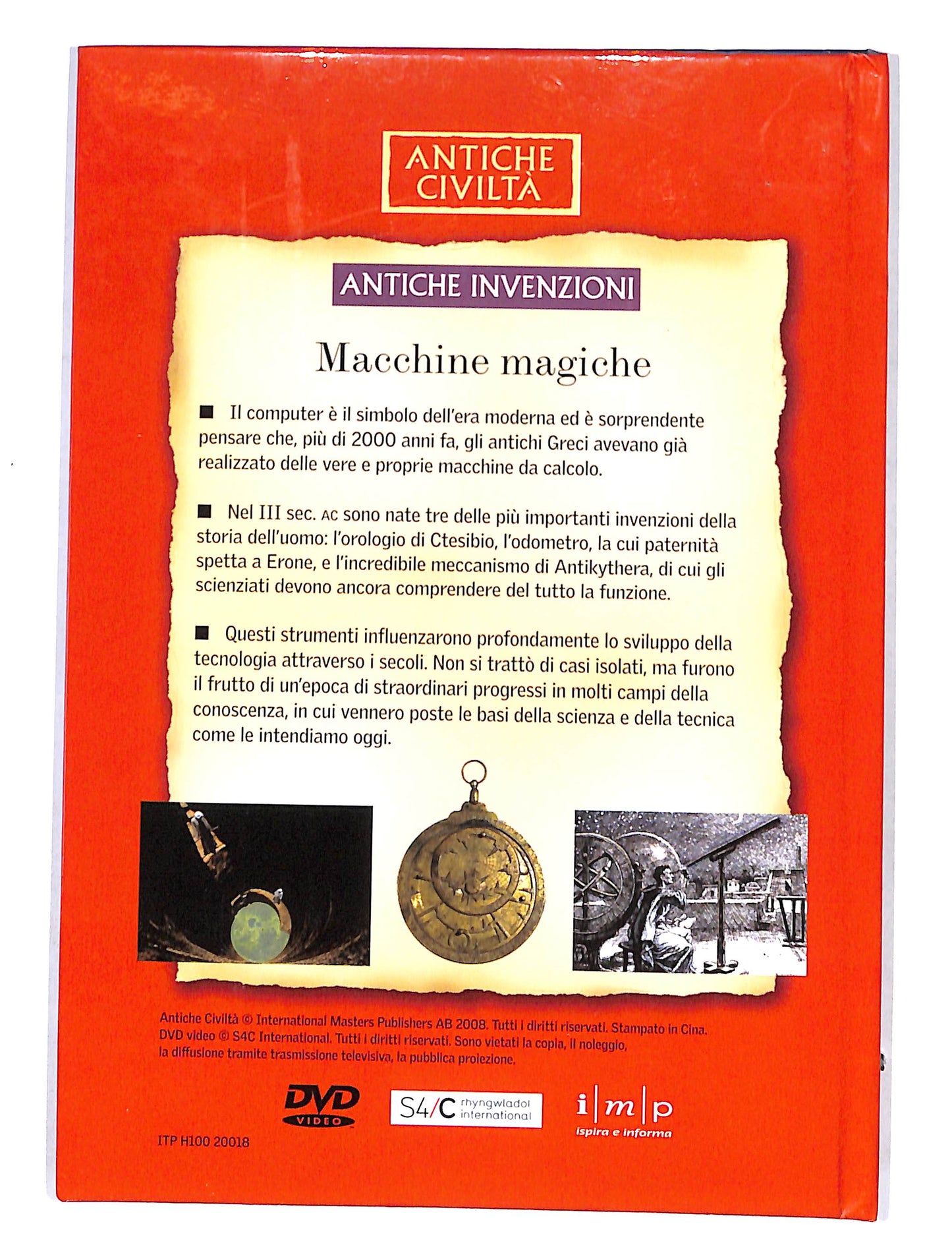 EBOND Macchine Magiche capolavori della tecnologia DVD DB646428