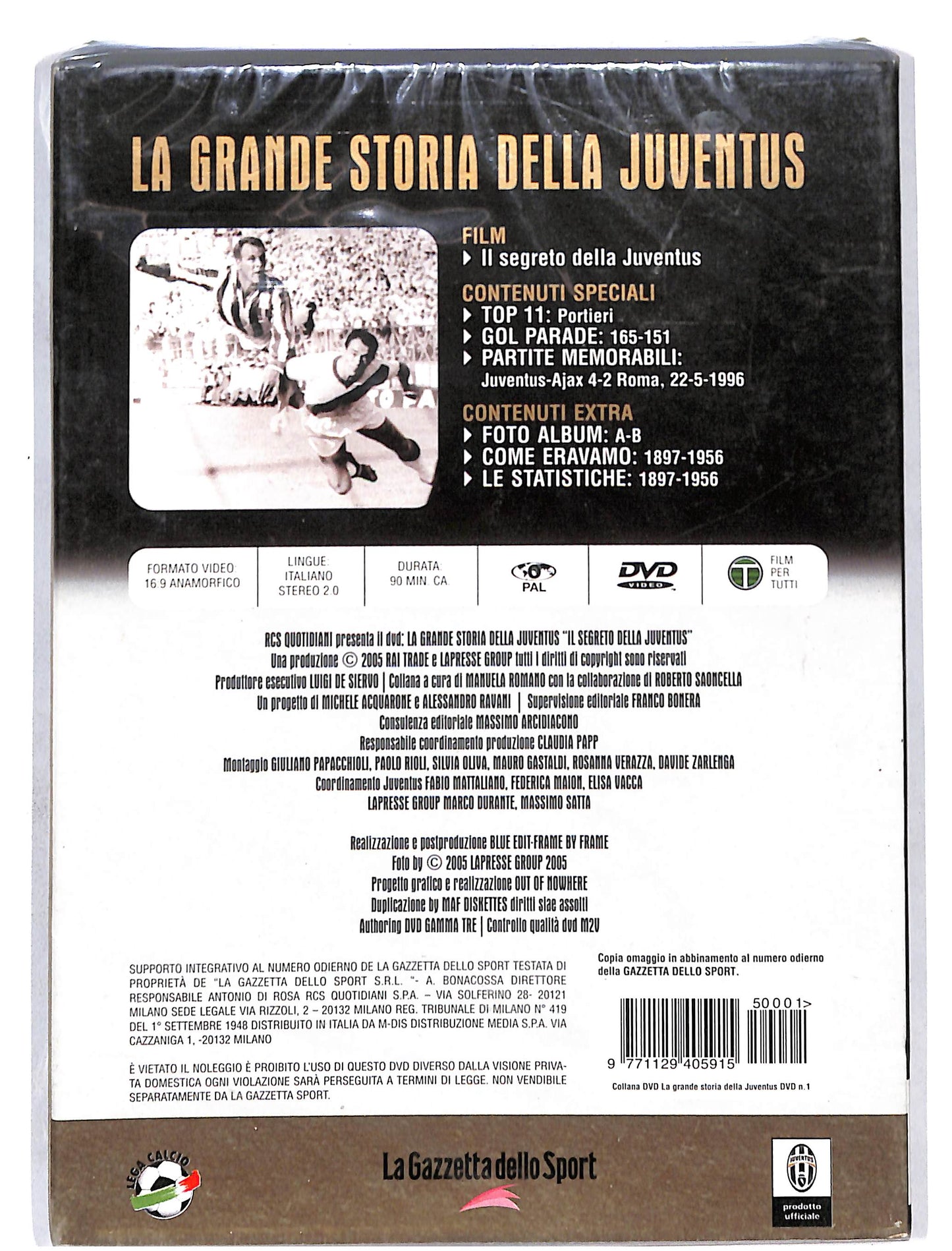 EBOND La grande storia della Juventus 1897-1956 vol.1 DVD DB646478