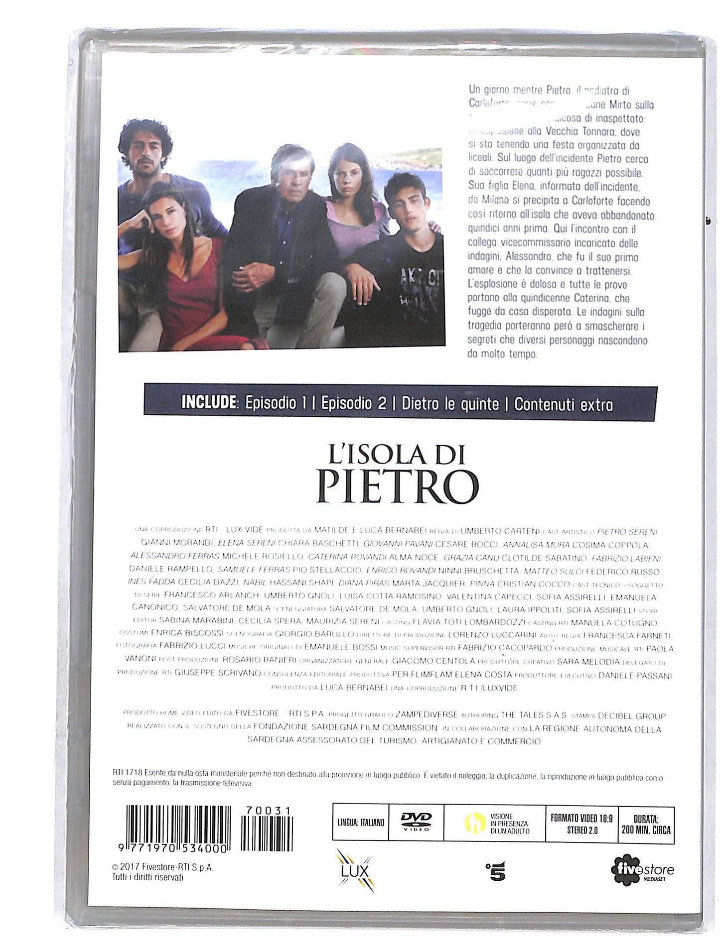 EBOND L'isola di Pietro Episodi 1-2 EDITORIALE DVD DB646607