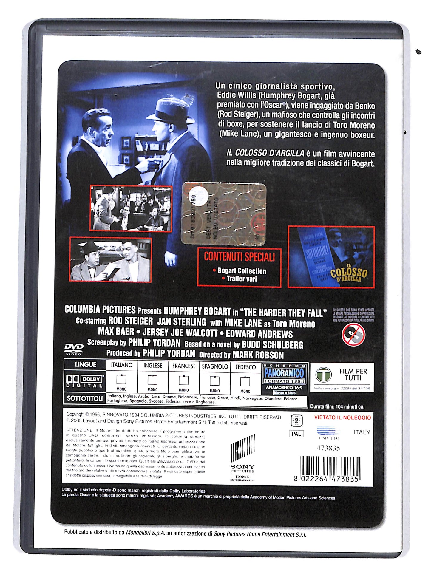 EBOND I Grandi Classici - Il colosso d'argilla DVD DB646638