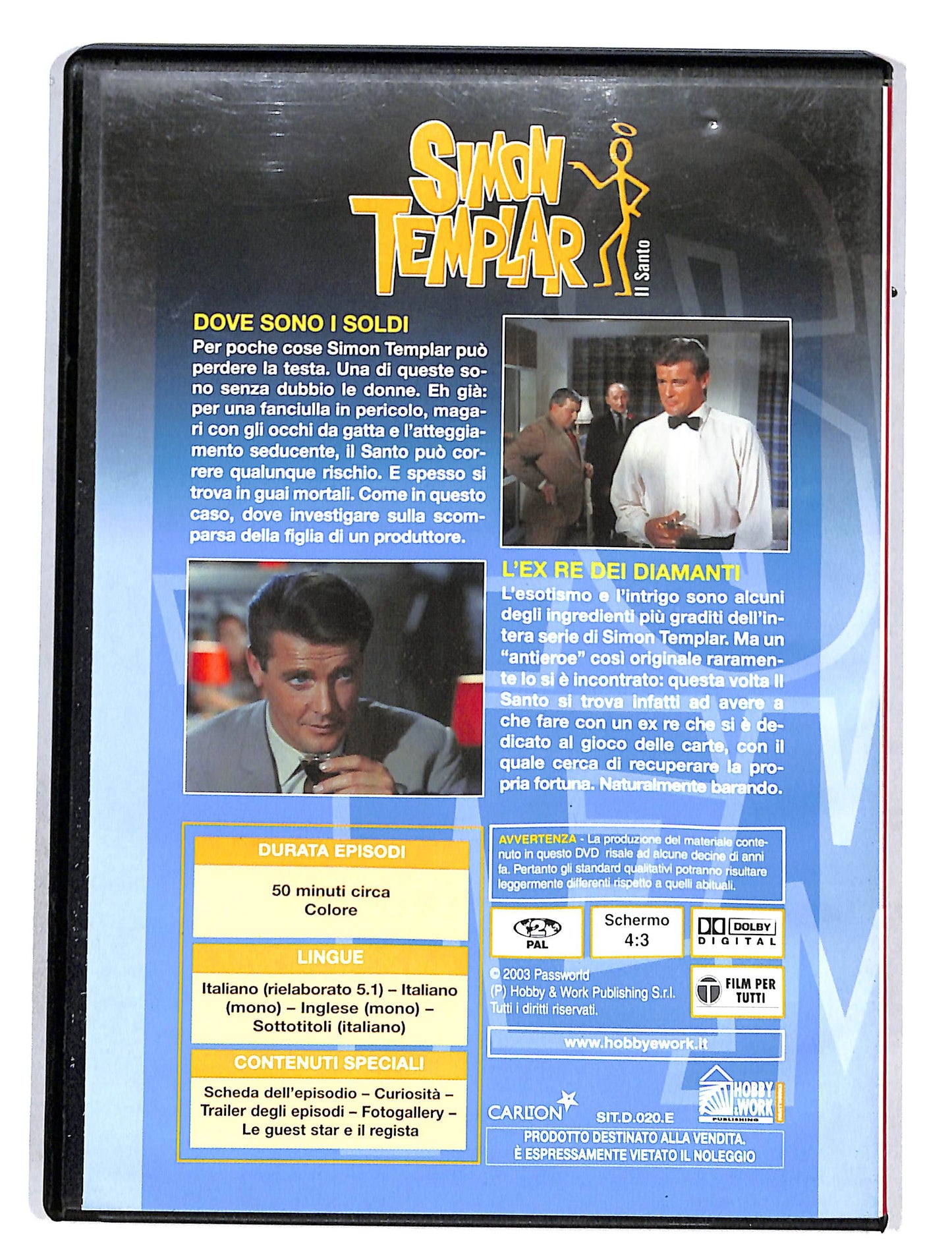 EBOND Simon Templar vol.20 EDITORIALE DVD DB646647