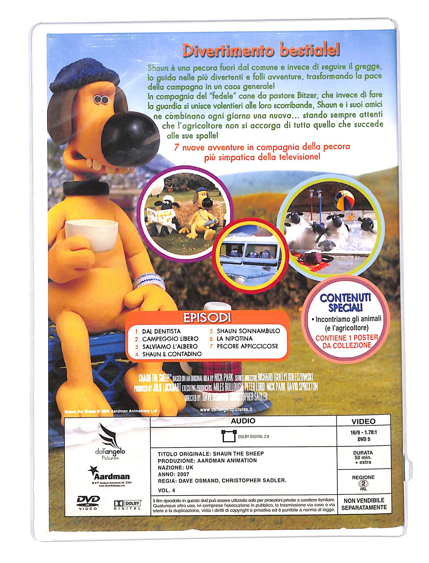 EBOND Shaun vita da pecora campeggio libero DVD DB646804