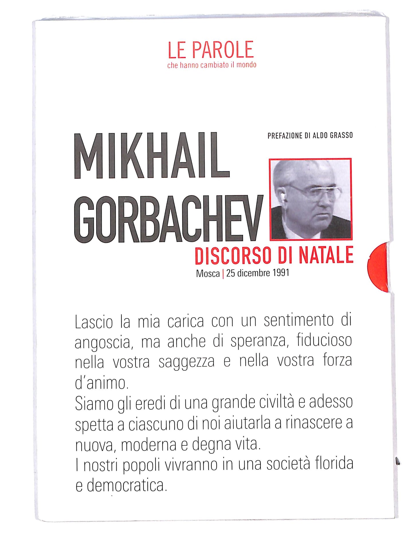 EBOND Mikhail Gorbachev il discorso di Natale EDITORIALE DVD DB646807