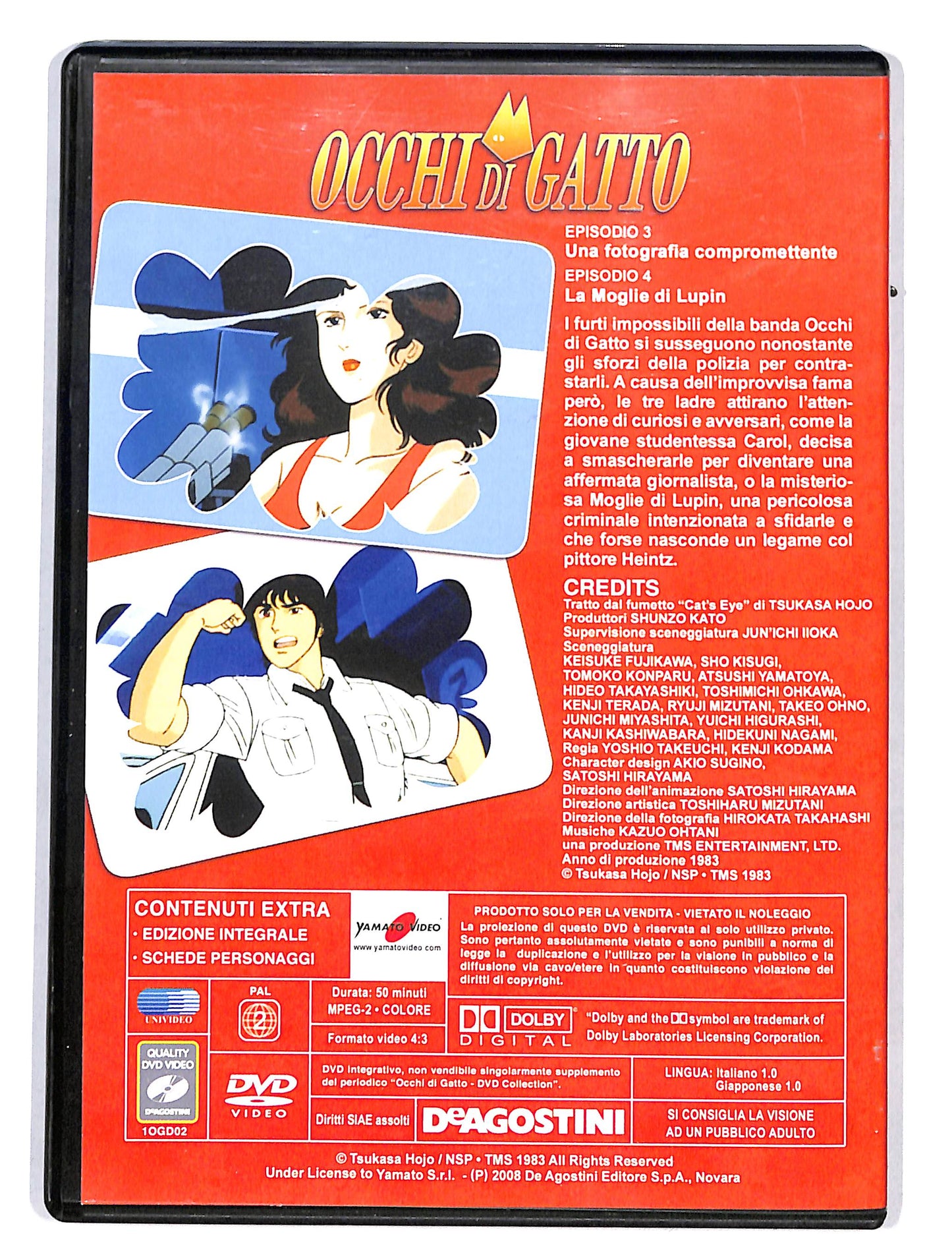 EBOND Occhi di Gatto vol.2 EDITORIALE DVD DB646819