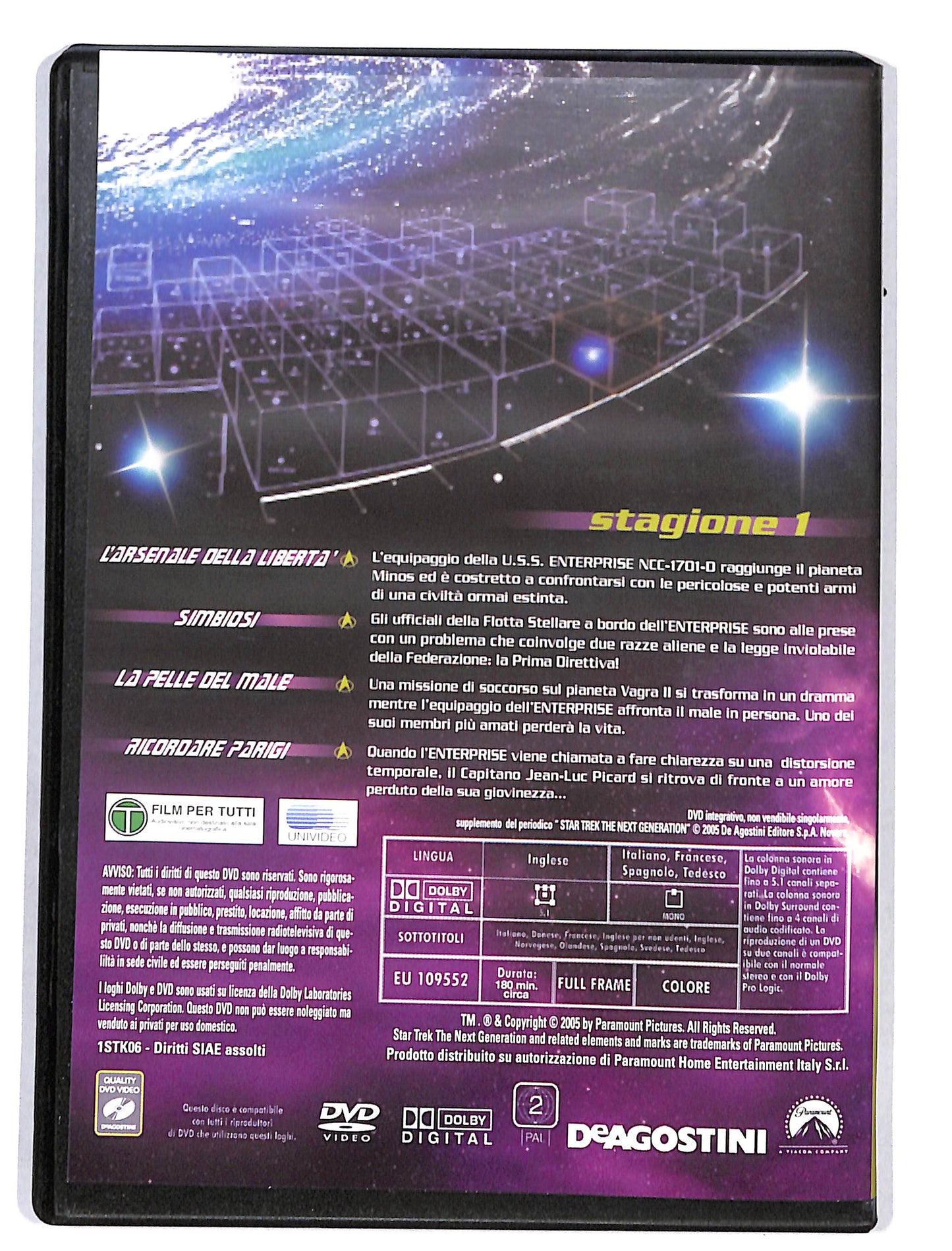 EBOND Startreck the next generation vol.6 stagione 1 DVD DB646867