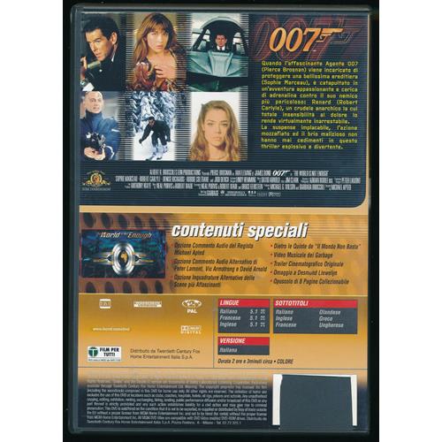 EBOND 007 Il Mondo Non Basta DVD DB646904