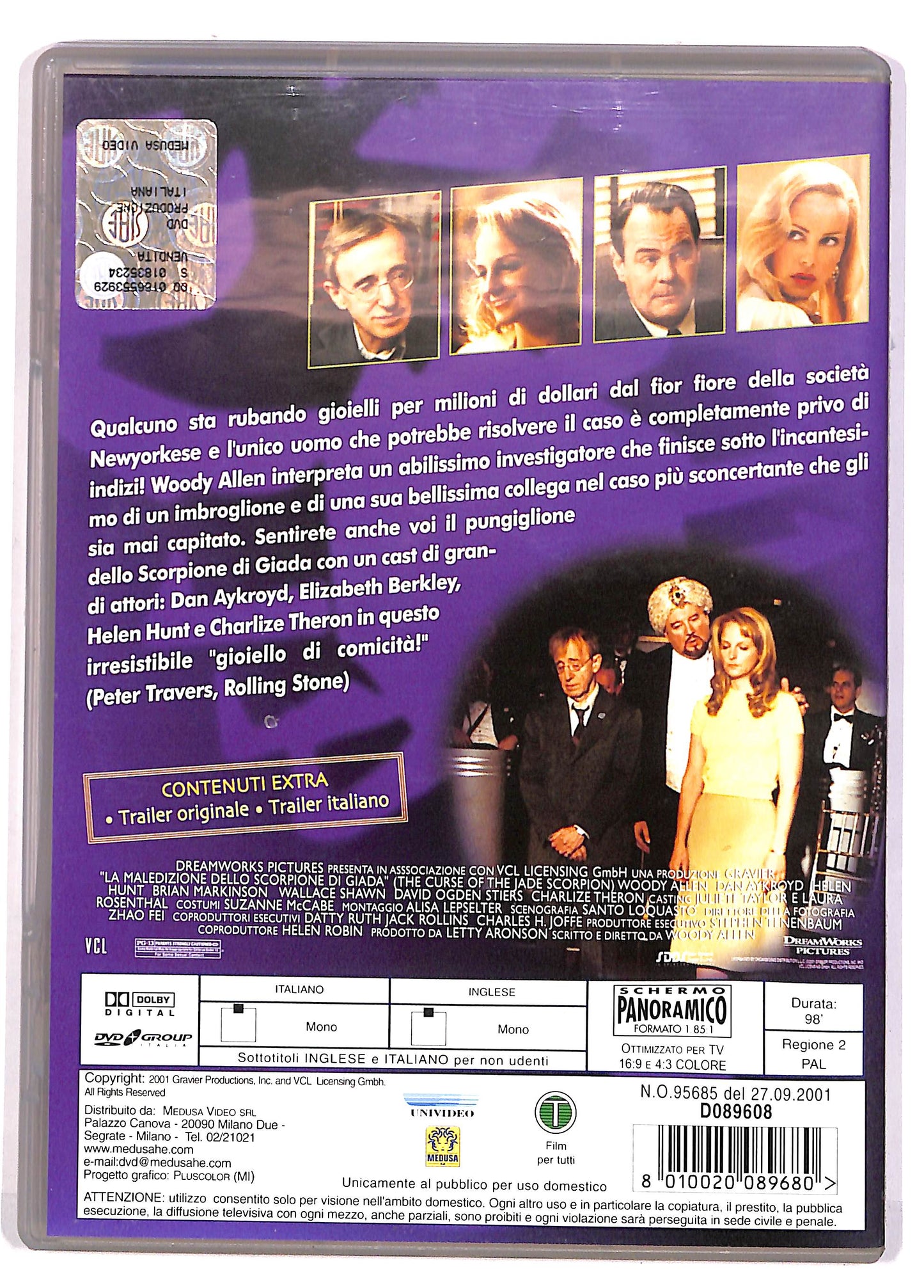 EBOND La maledizione dello scorpione di Giada DVD DB647148