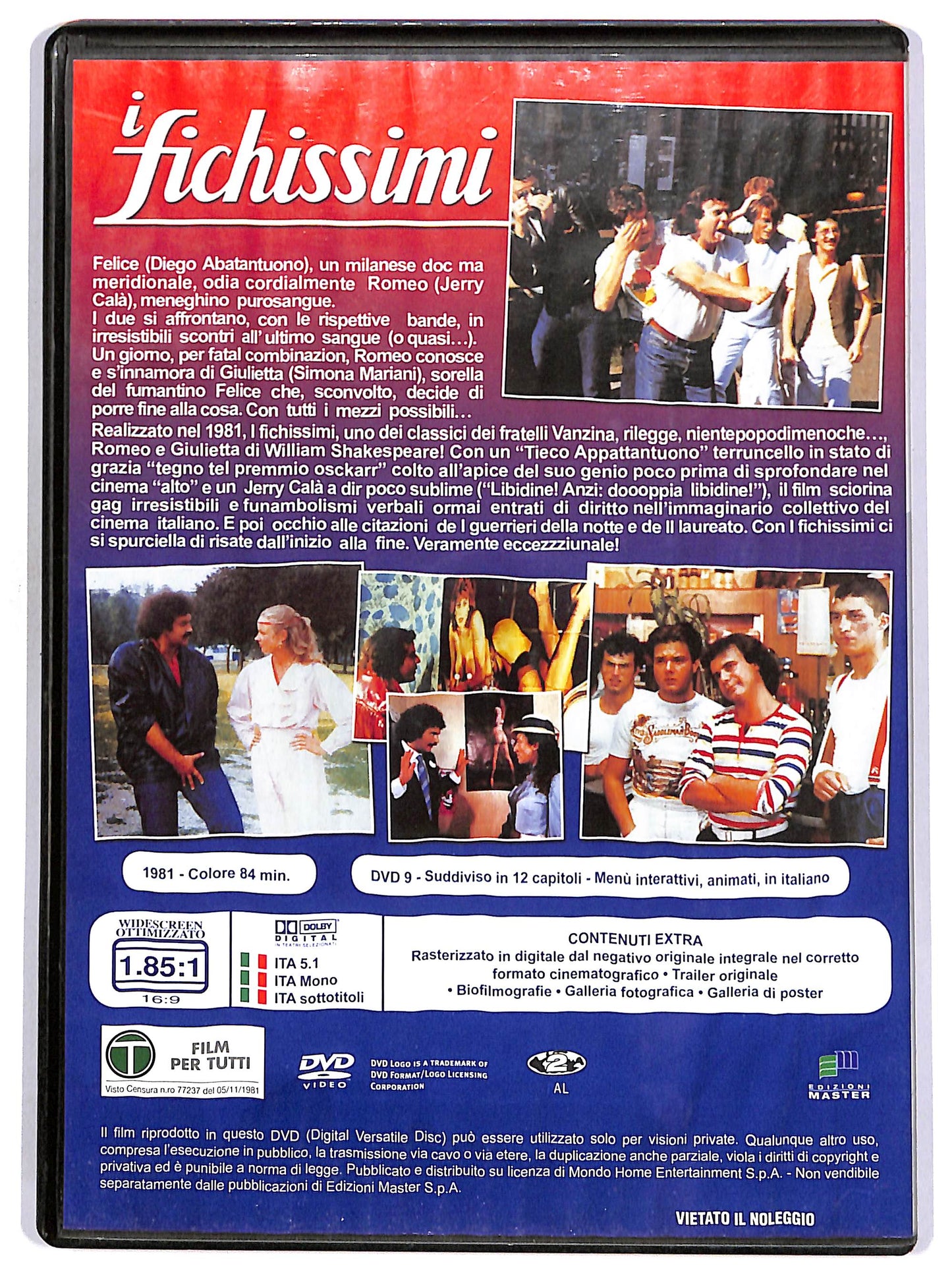 EBOND I fichissimi EDITORIALE DVD DB647313