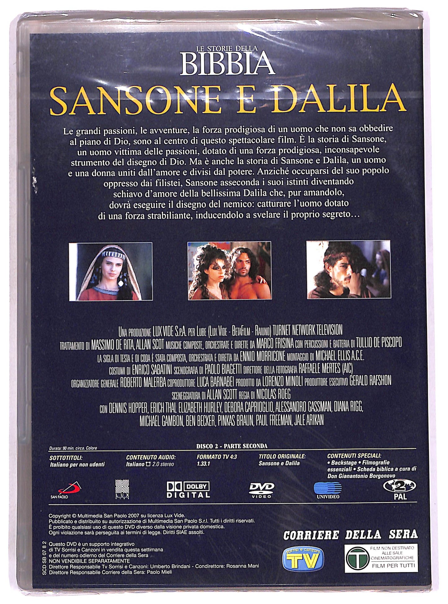 EBOND Le storie della Bibbia - Sansone e Dalila (Disco 2) EDITORIALE DVD DB647812