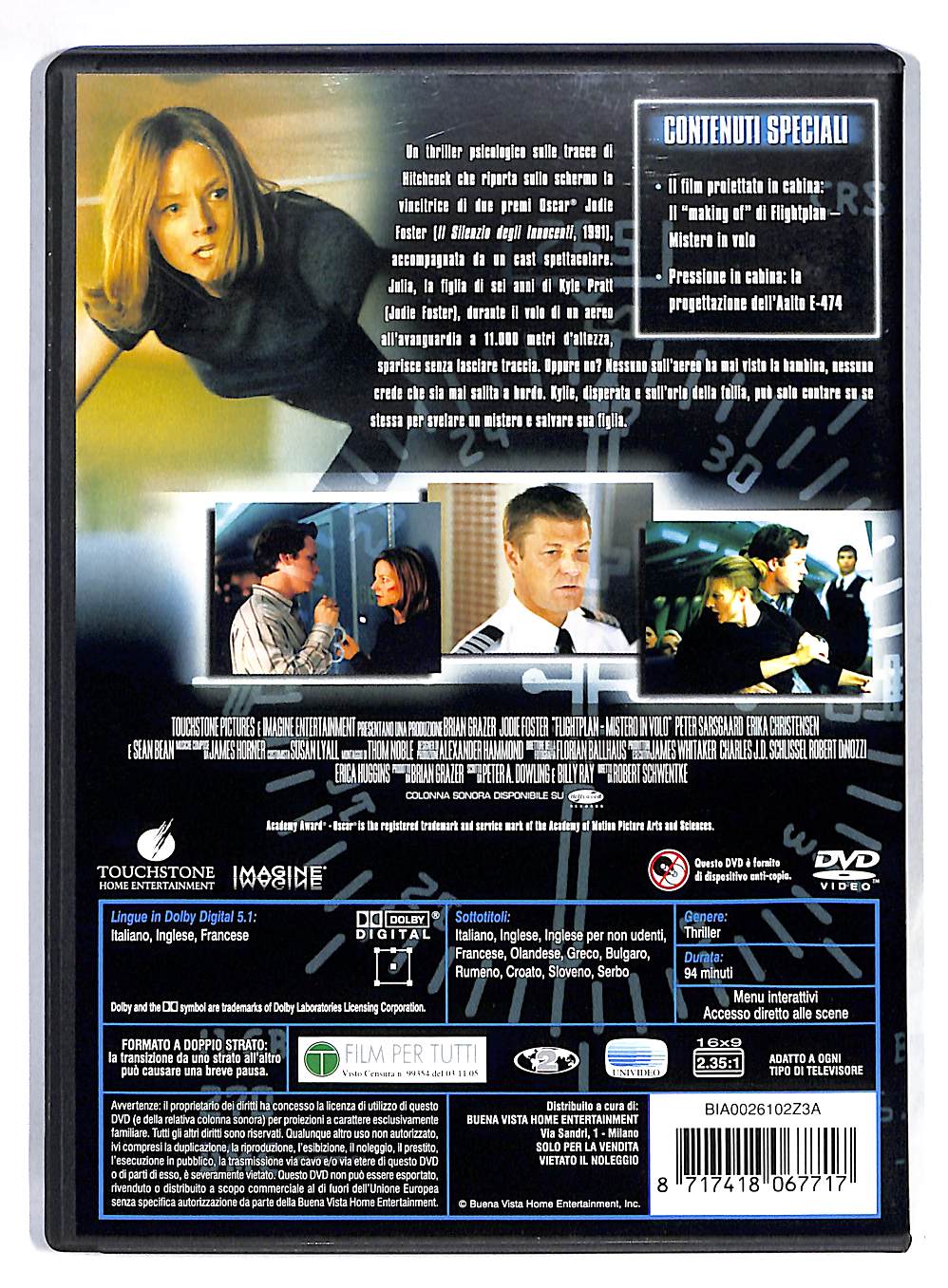EBOND Flightplan - Mistero in volo DVD DB647839
