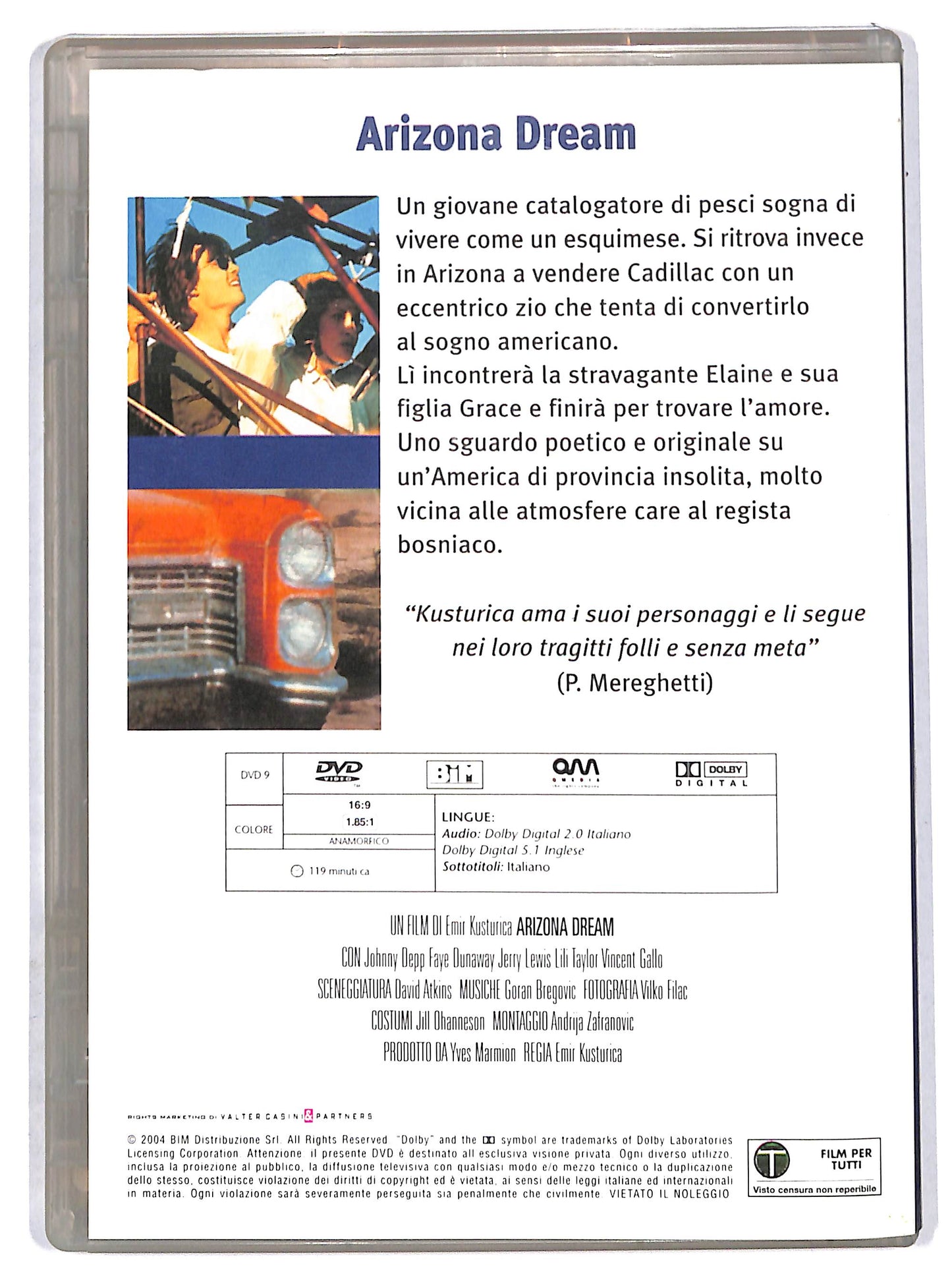 EBOND Arizona Dream EDITORIALE DVD DB648601