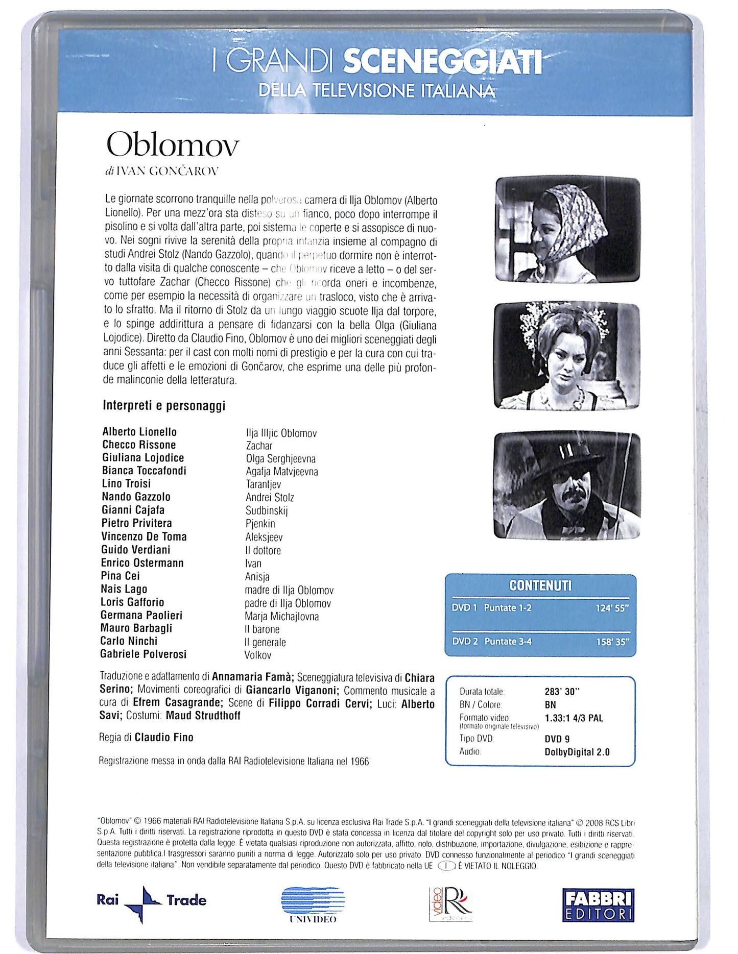 EBOND Oblomov puntate 1 - 4 EDITORIALE DVD DB648919