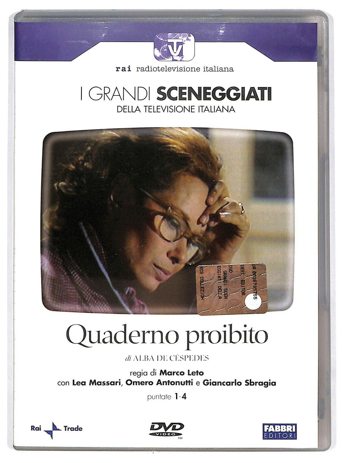 EBOND I Grandi Sceneggiati - Quaderno Proibito Puntate 1-4 DVD DB648925
