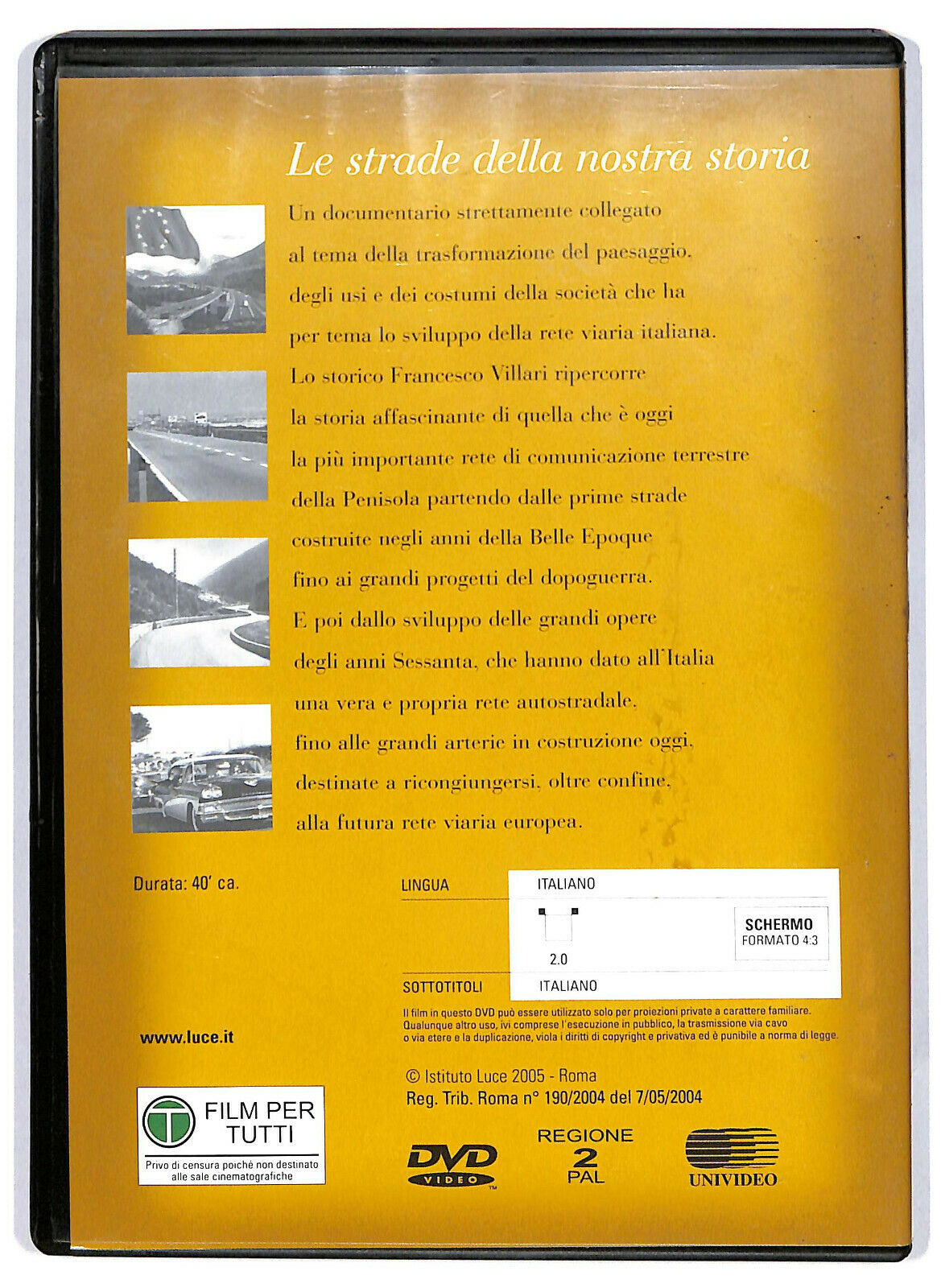 EBOND Novecento Le Strade Della Nostra Storia DVD DB648932