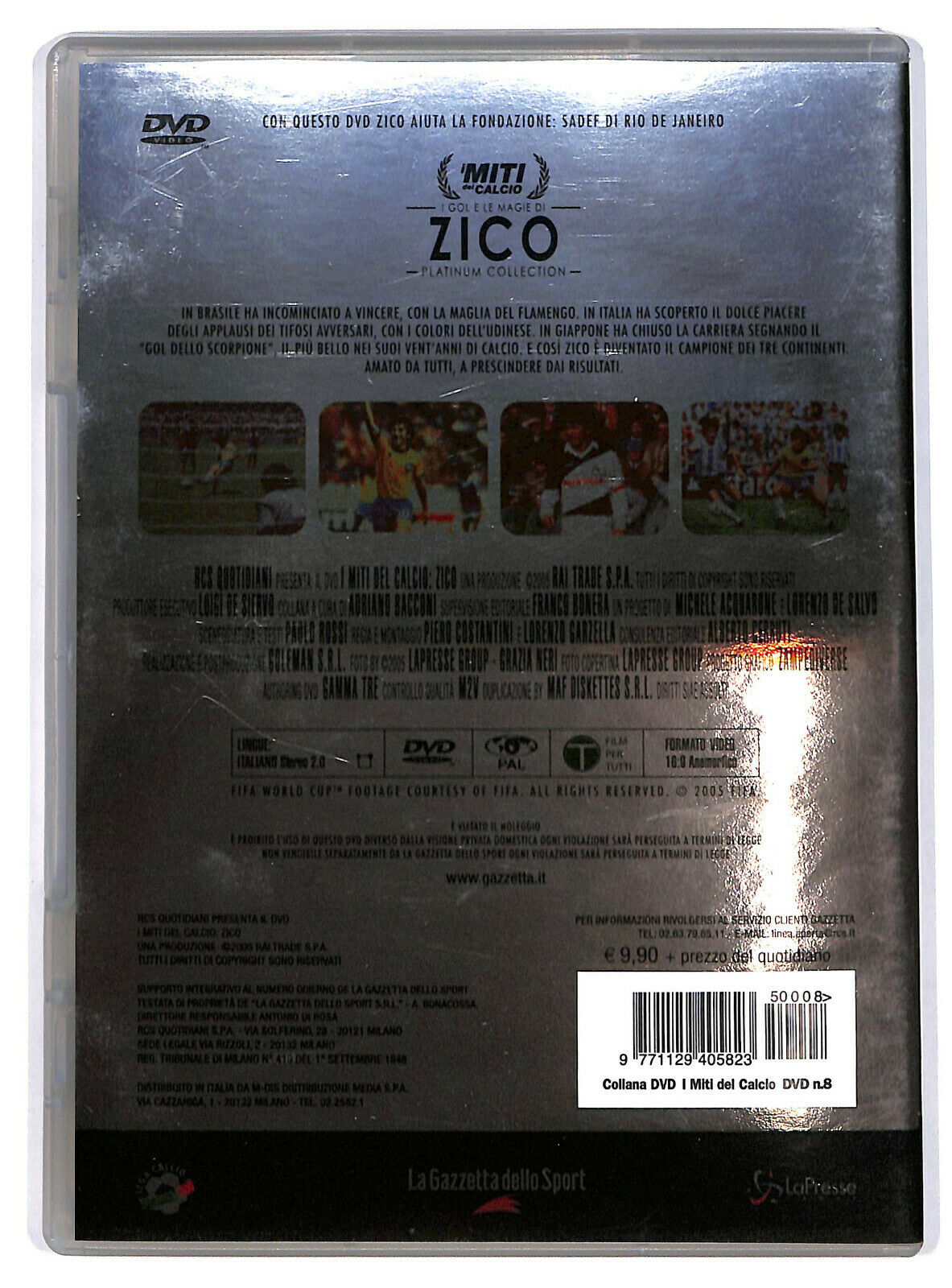 EBOND I Miti Del Calcio - Platinum Collection Zico Vol8 DVD DB648941