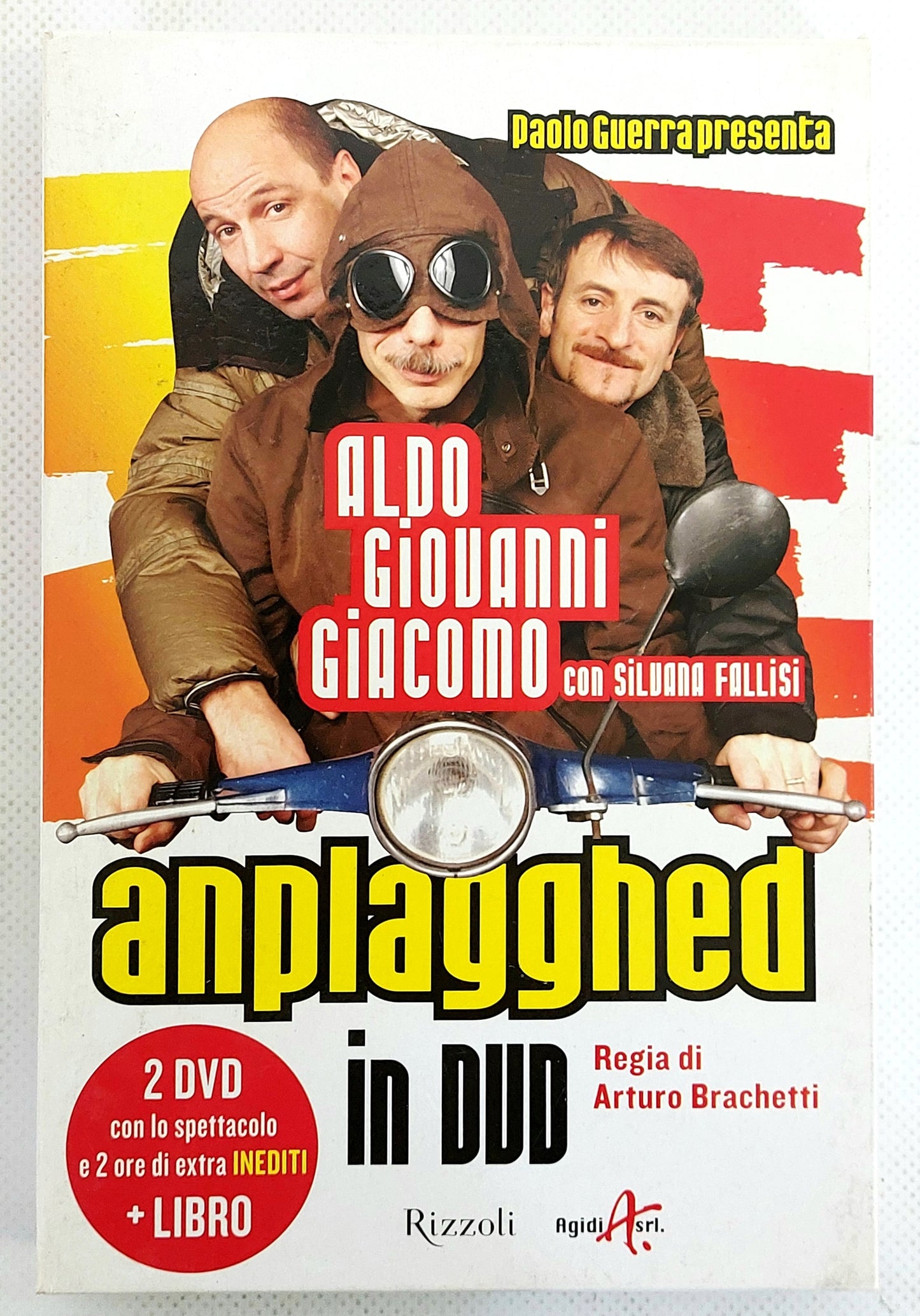 EBOND Aldo Giovanni e Giacomo - Anplagghed - libro + DVD DB648945