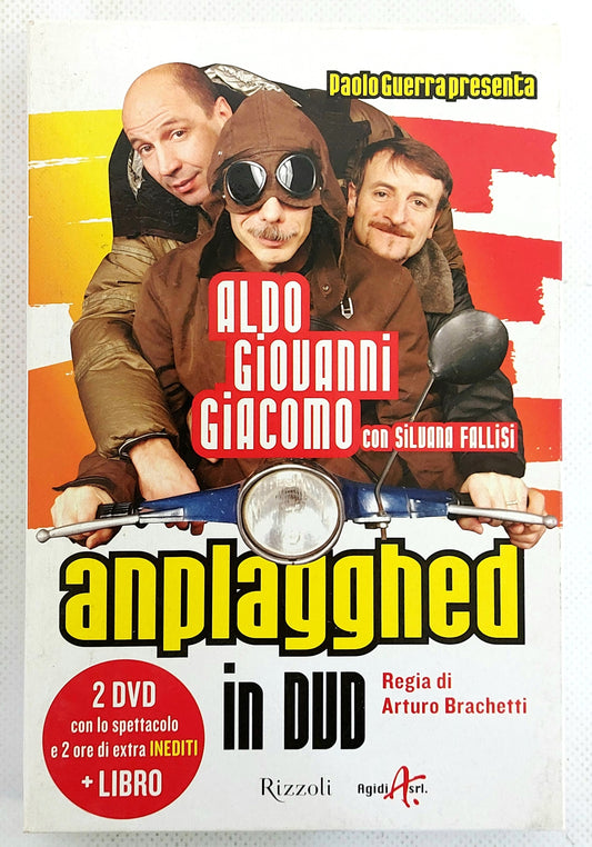 EBOND Aldo Giovanni e Giacomo - Anplagghed - libro + DVD DB648945