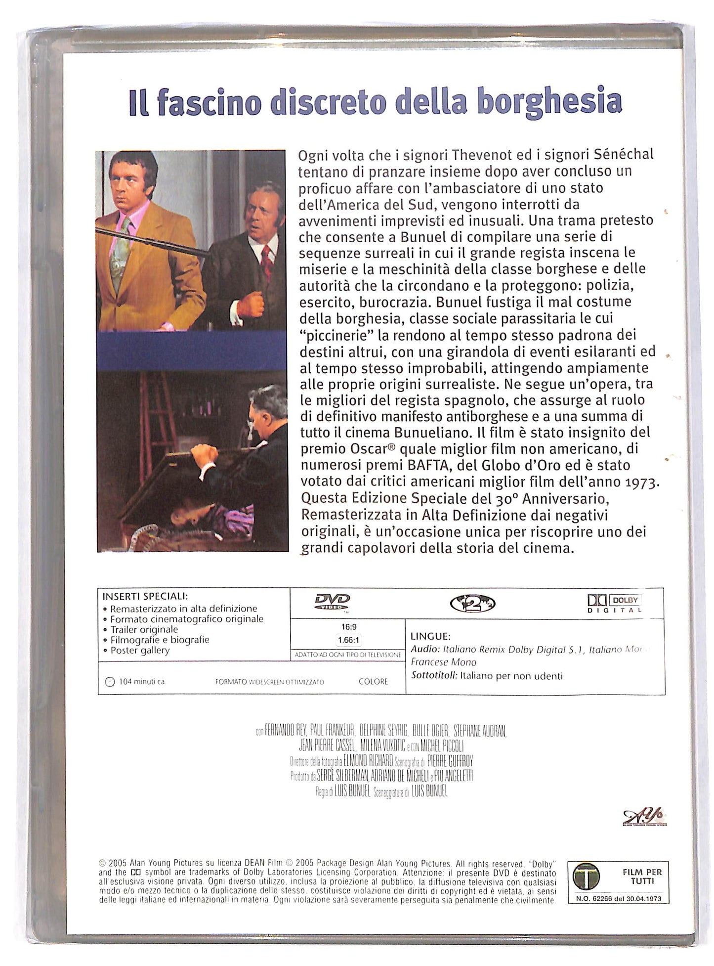 EBOND Il fascino discreto della borghesia EDITORIALE DVD DB648961