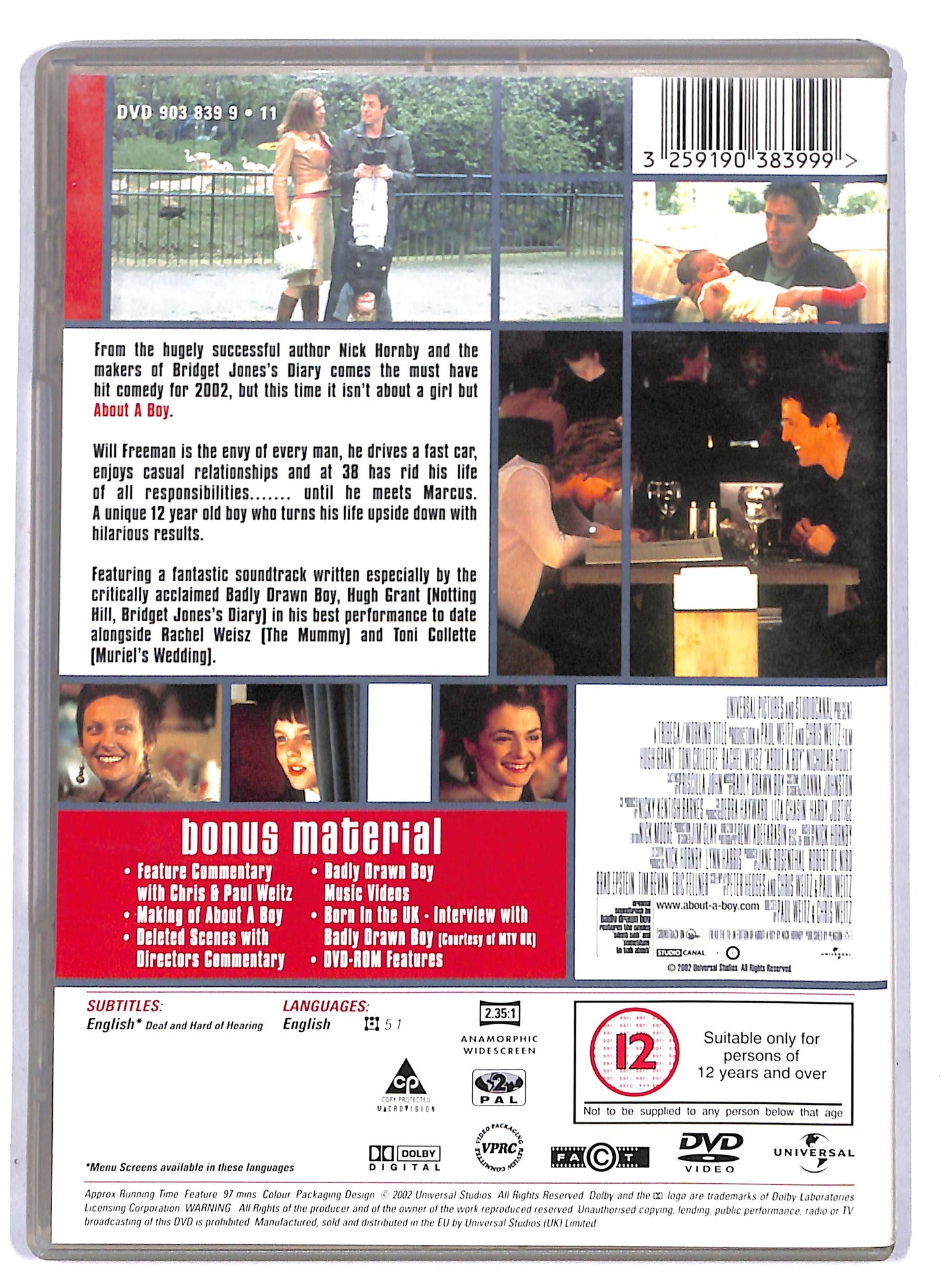 EBOND About a Boy (NO ITA) UK Edition DVD DB649139