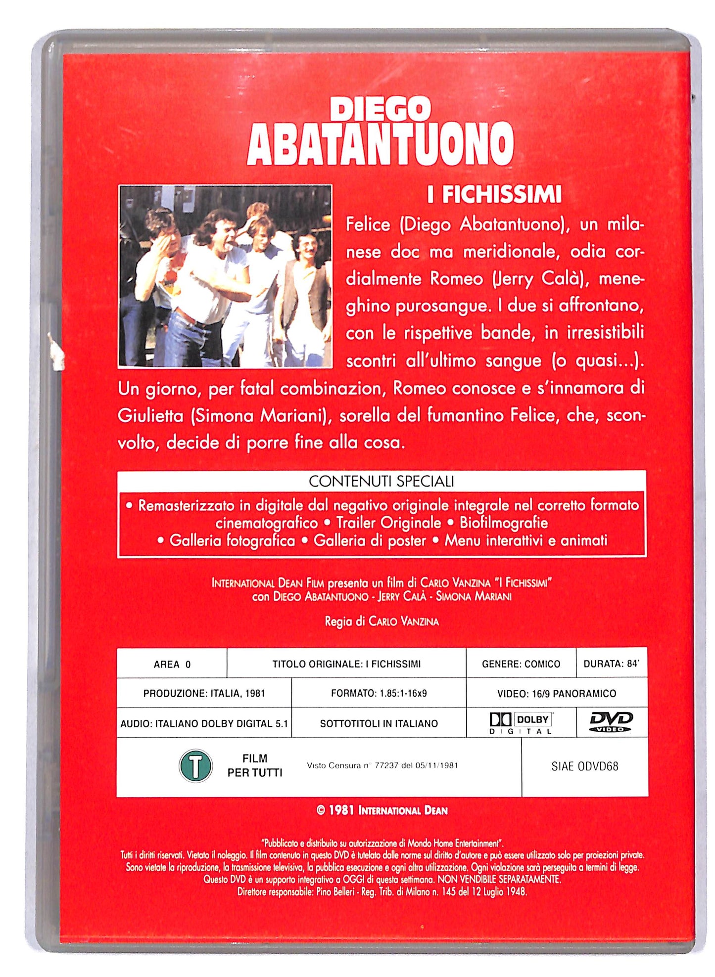 EBOND I fichissimi EDITORIALE DVD DB649302