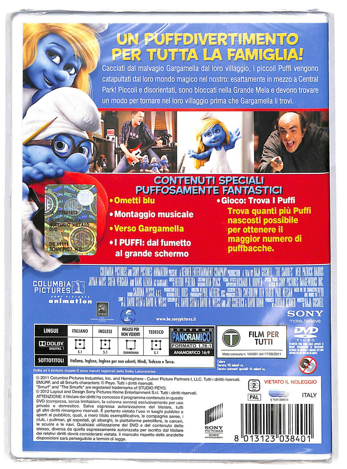 EBOND I Puffi DVD DB649355