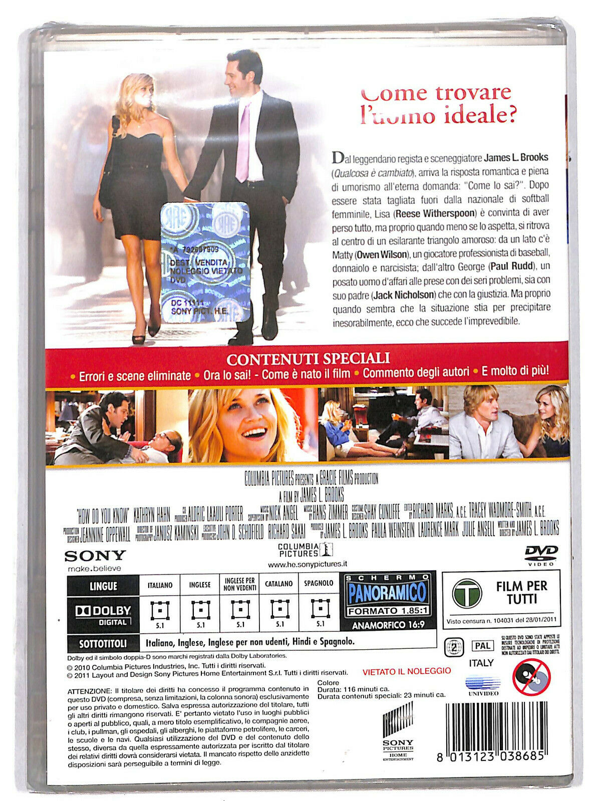 EBOND Come Lo Sai DVD DB649657