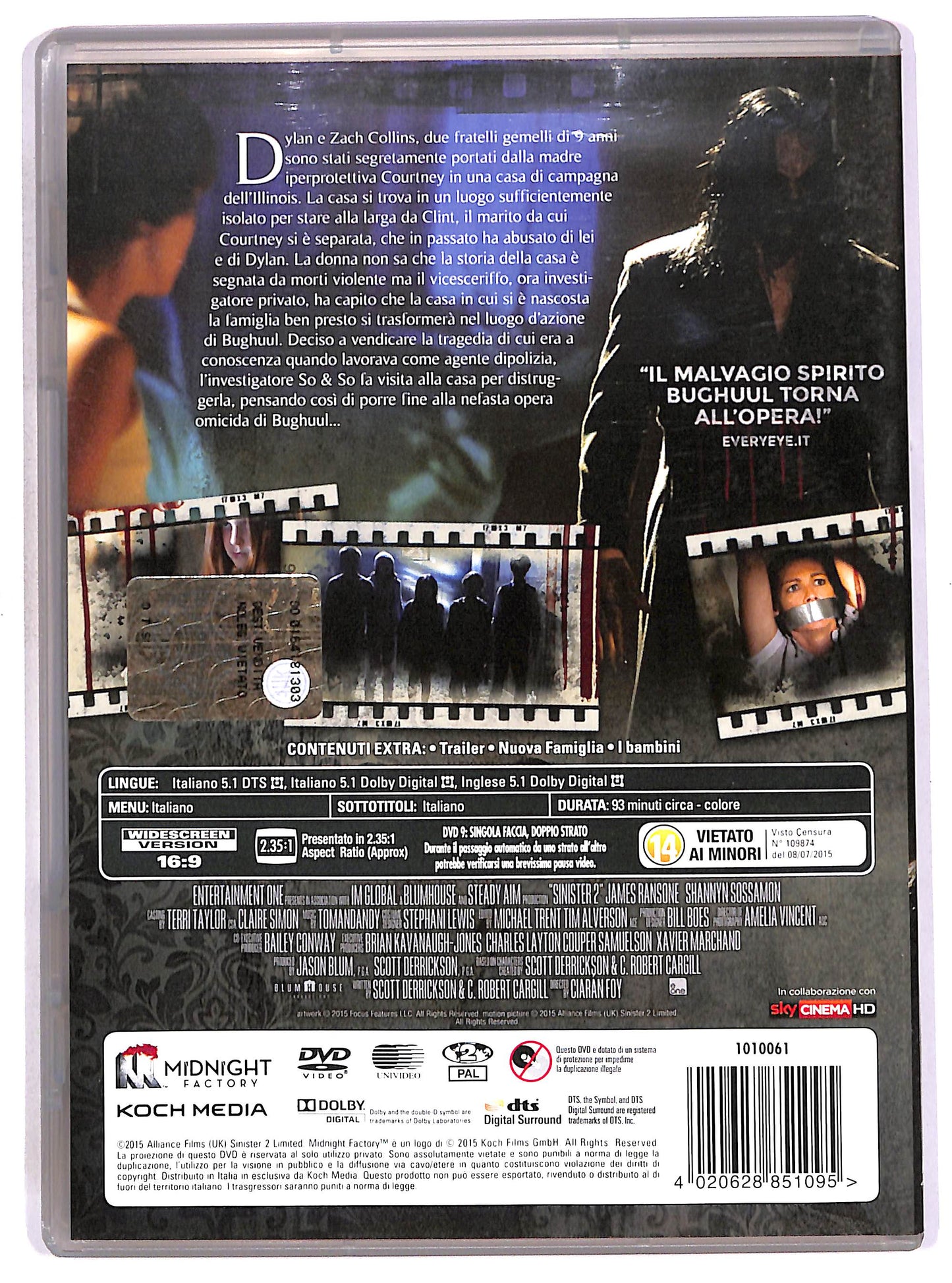 EBOND Sinister 2 NOLEGGIO DVD DB650139
