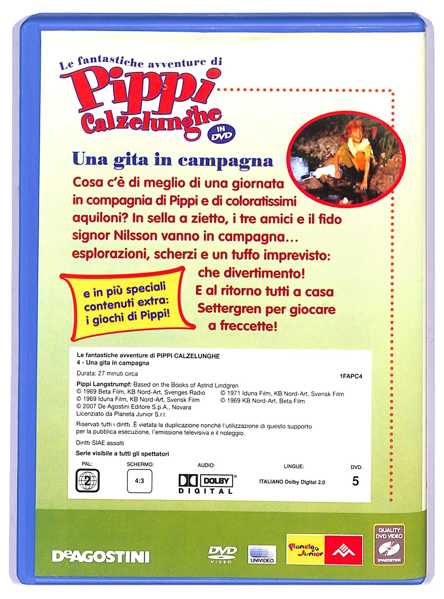 EBOND Pippi Calzelunghe Vol.4 - Una Gita In Campagna EDITORIALE DVD DB650311