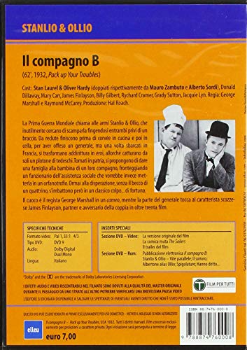 EBOND Stanlio & Ollio. Il compagno B DVD DB650354