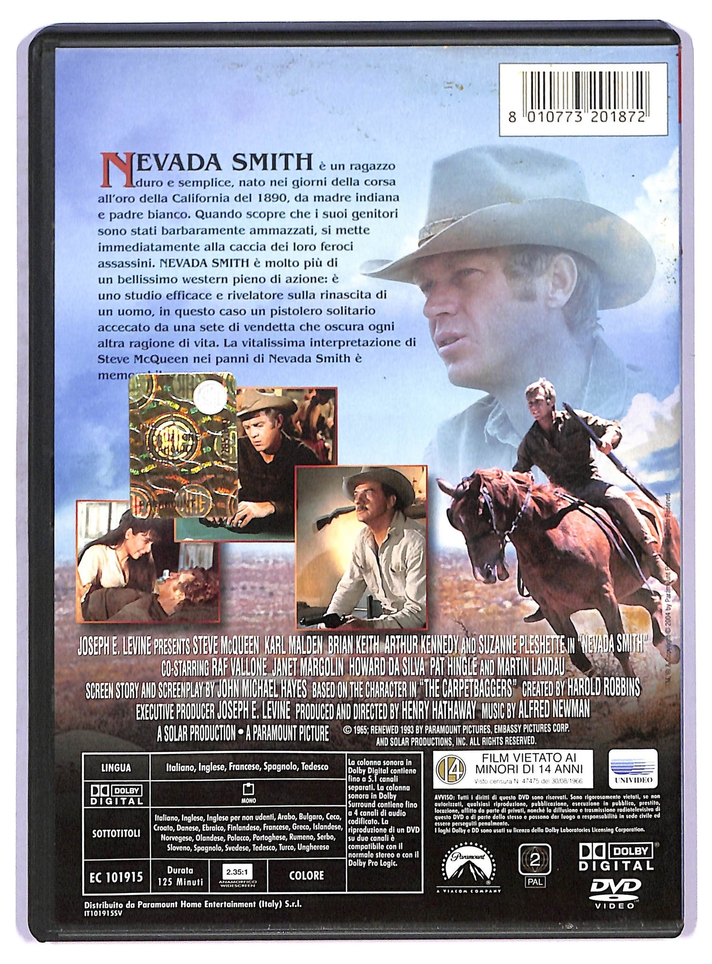 EBOND Nevada Smith DVD DB650661