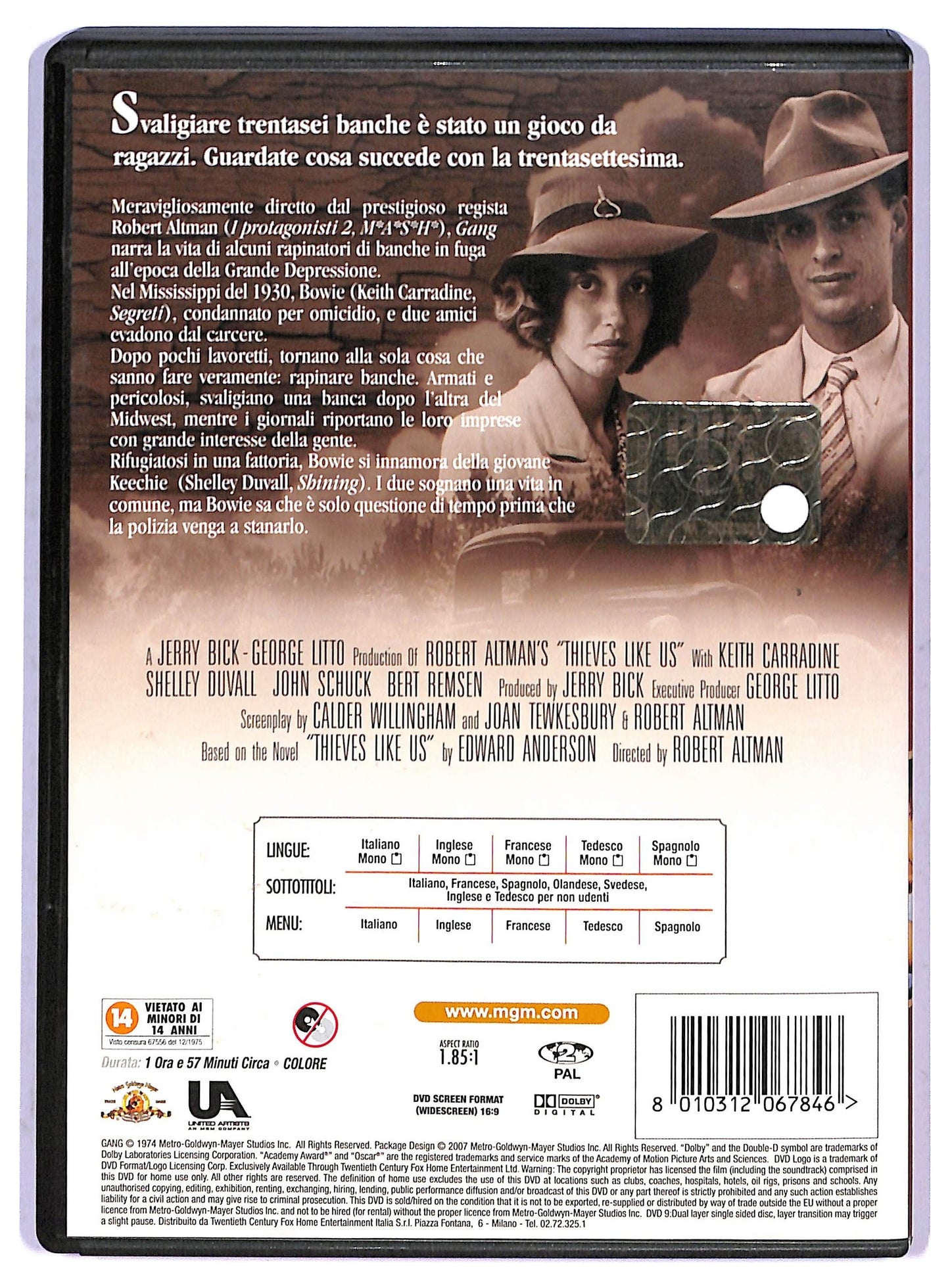 EBOND Gang EDITORIALE DVD DB651121