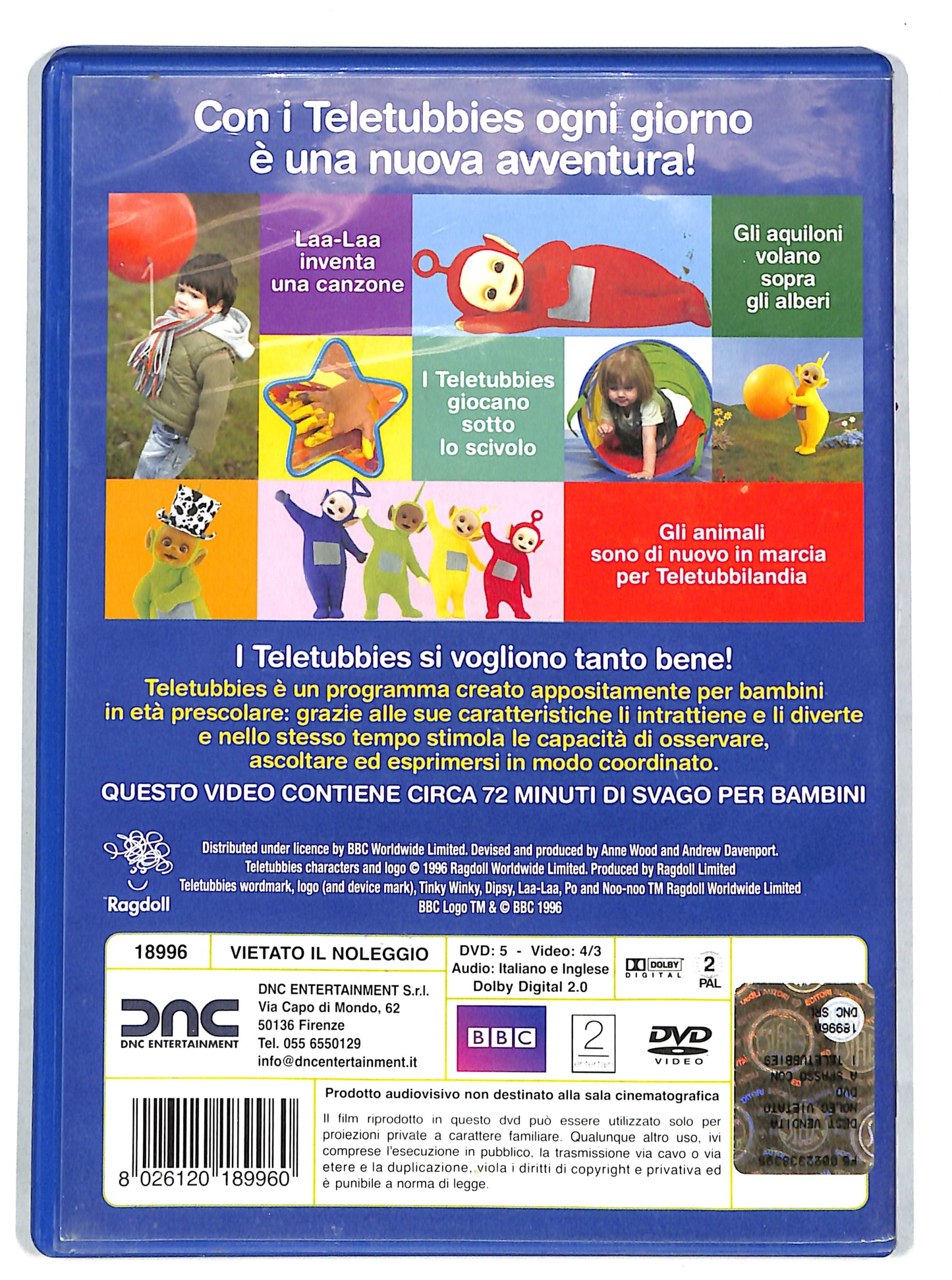 EBOND Teletubbies - A spasso con i Teletubbies DVD DB651414