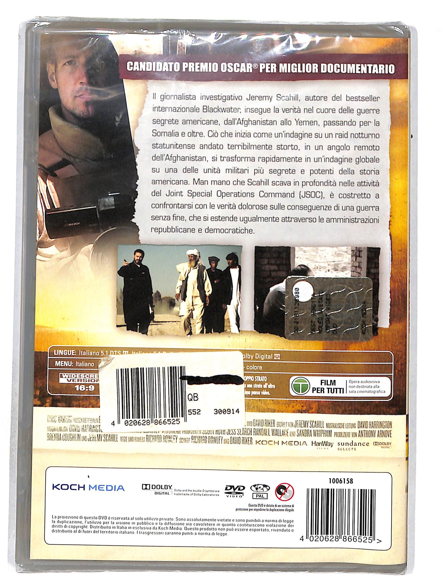 EBOND Dirty Wars - Guerra Sporca DVD DB651426