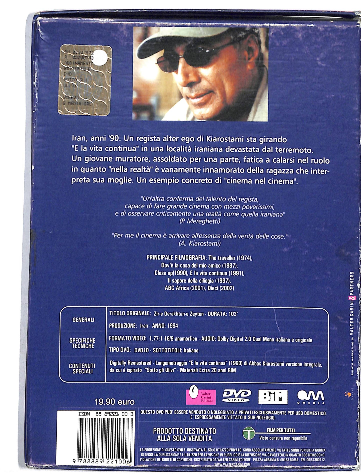 EBOND Sotto gli ulivi EDITORIALE DVD DB651439