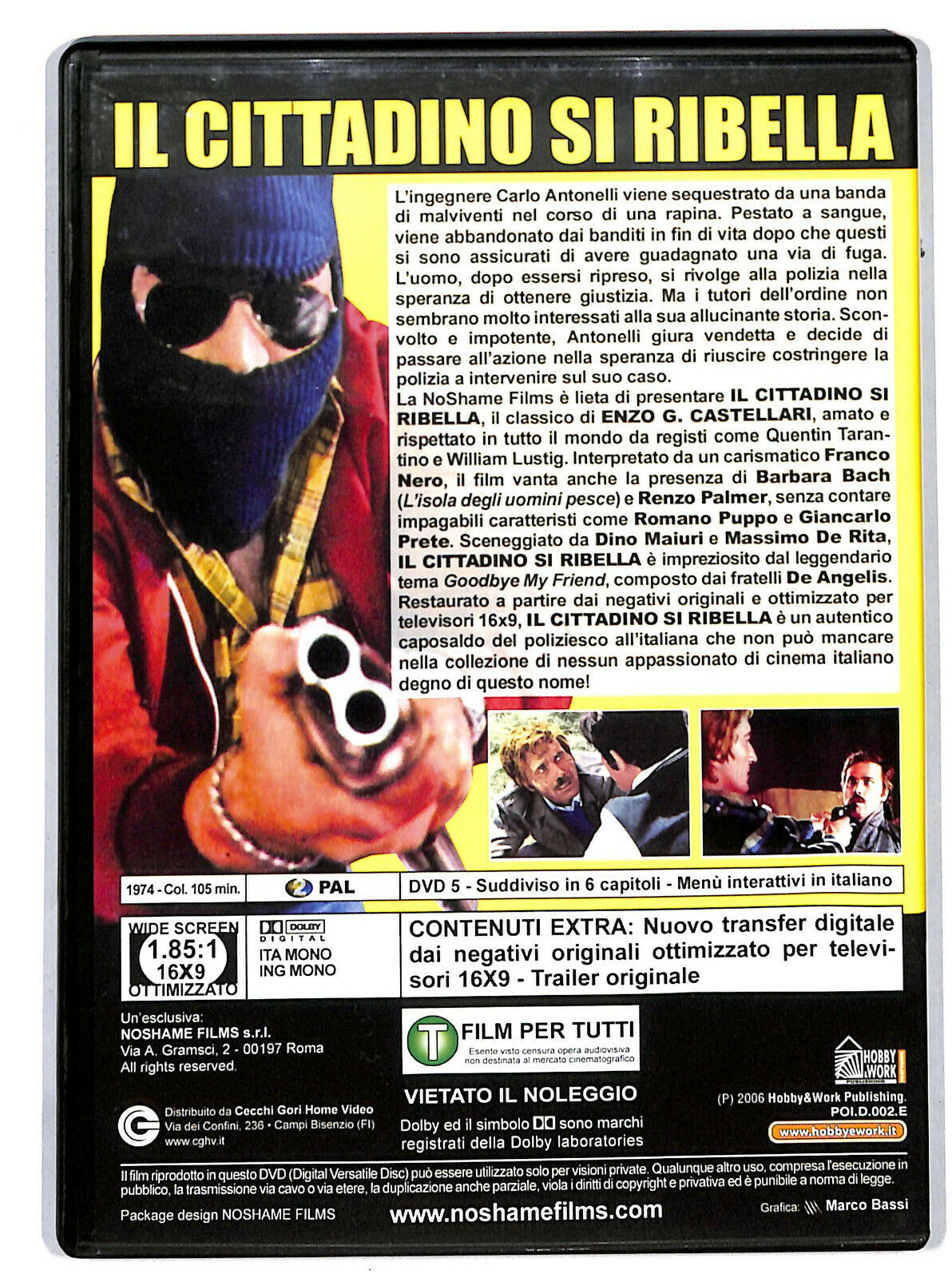 EBOND Il Cittadino Si Ribella  Editoriale DVD DB651612