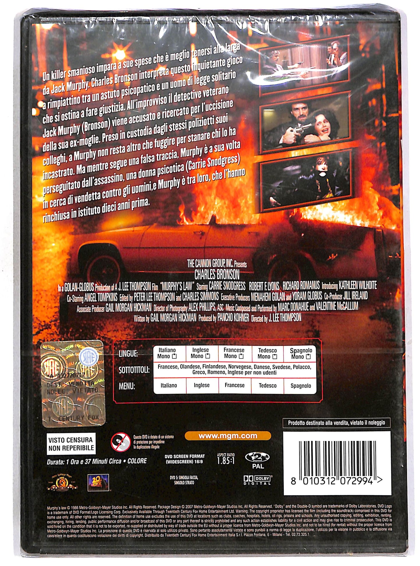 EBOND La legge di Murphy DVD DB651615