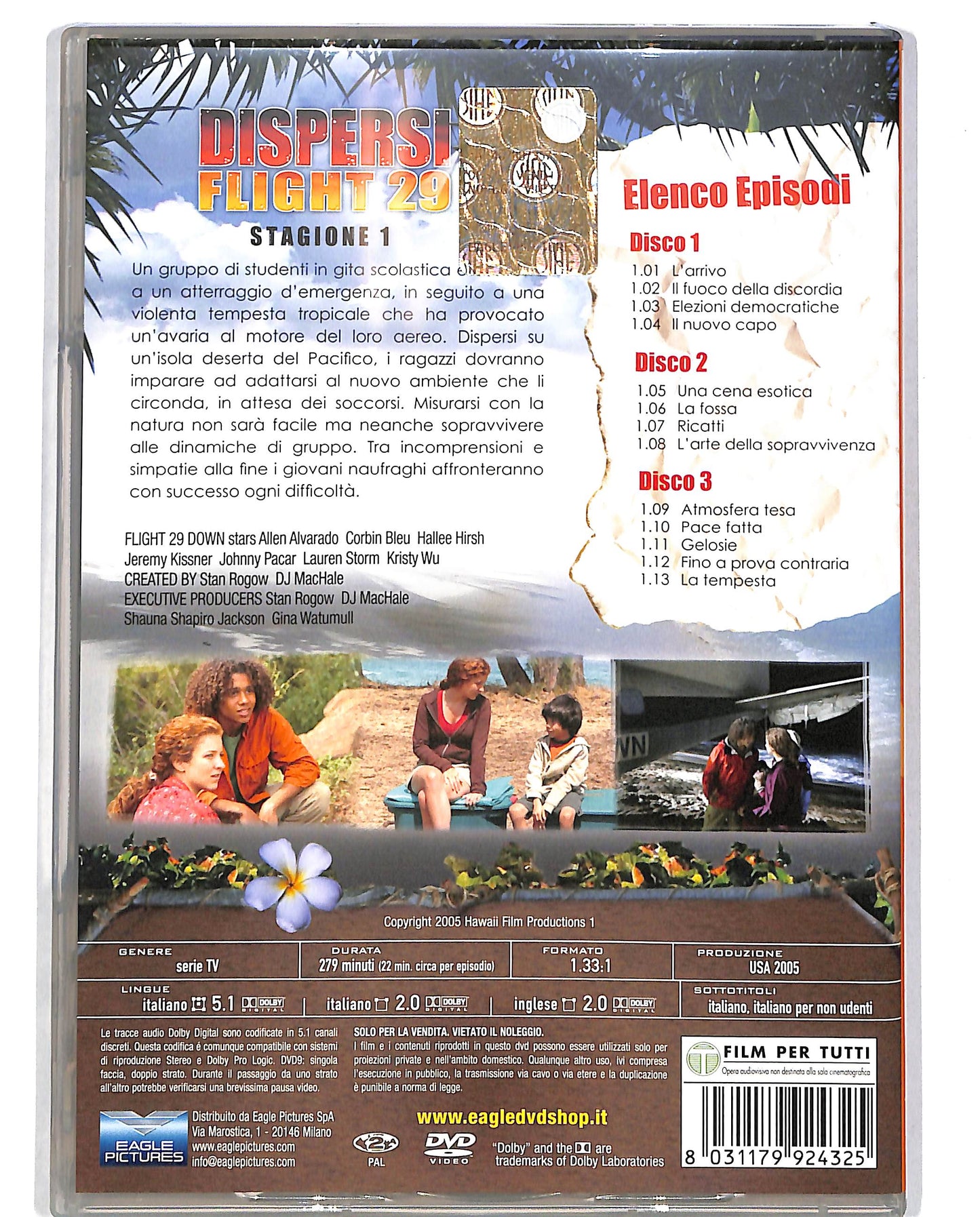 EBOND Flight 29 Down STAGIONE 1 completa DVD DB651652